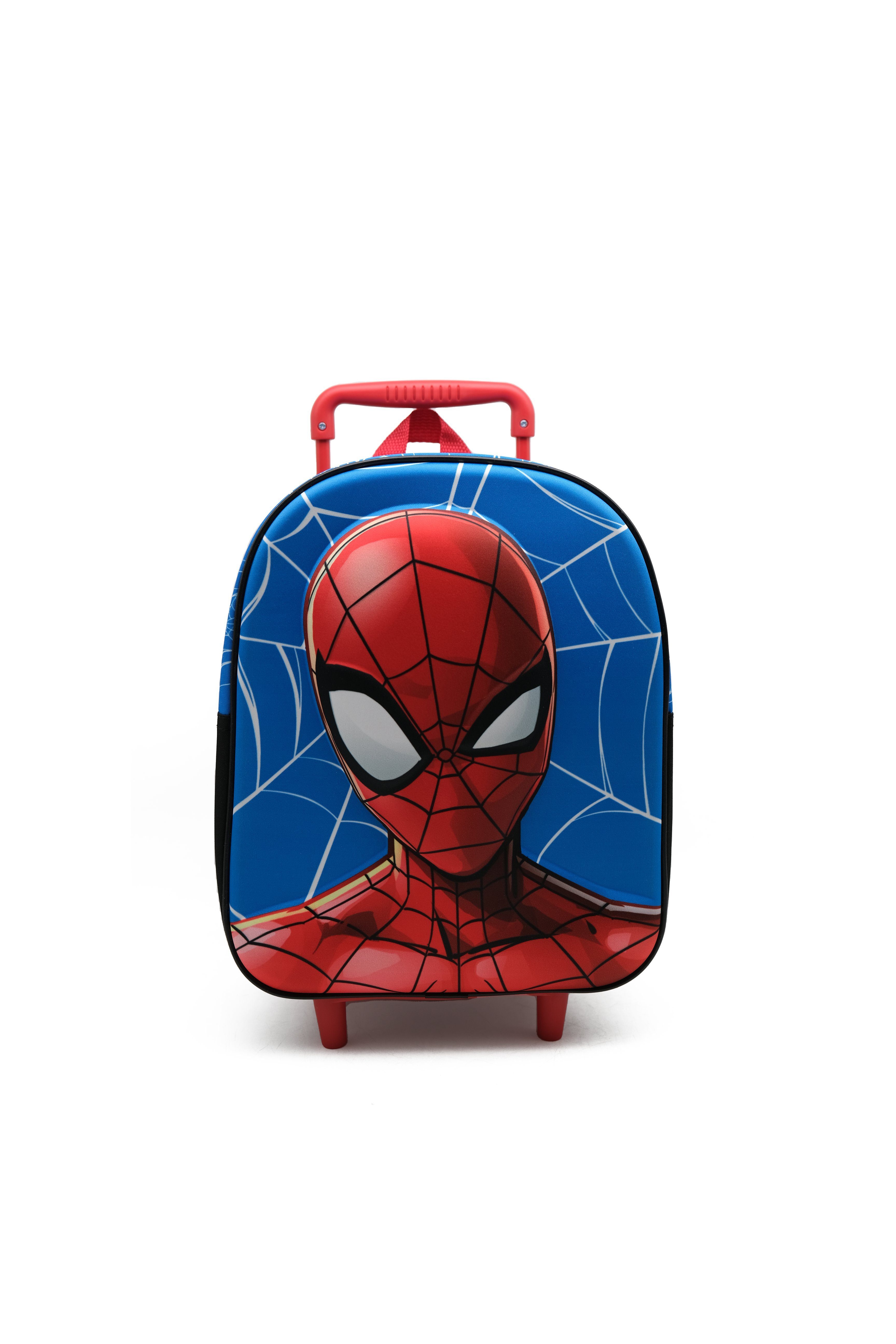 CM Trolley 34 Spiderman Freizeittasche Trolley 3D Kindergarten Radtasche Tasche