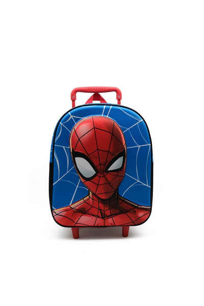 Spiderman Trolley 3D 34 CM Trolley Kindergarten Radtasche Freizeittasche Tasche