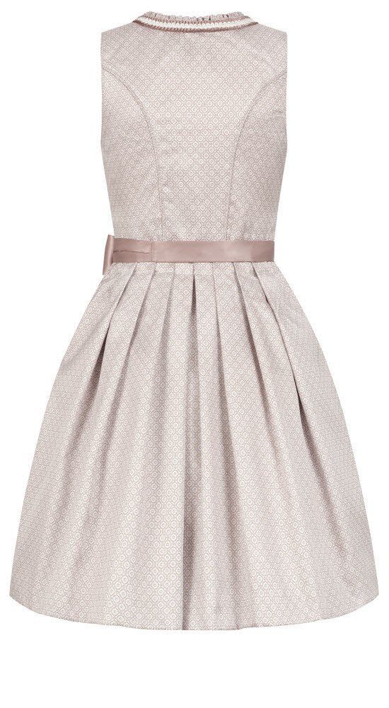 Nübler Dirndl Mini-Dirndl Tessa in Taupe von Nübler günstig online kaufen