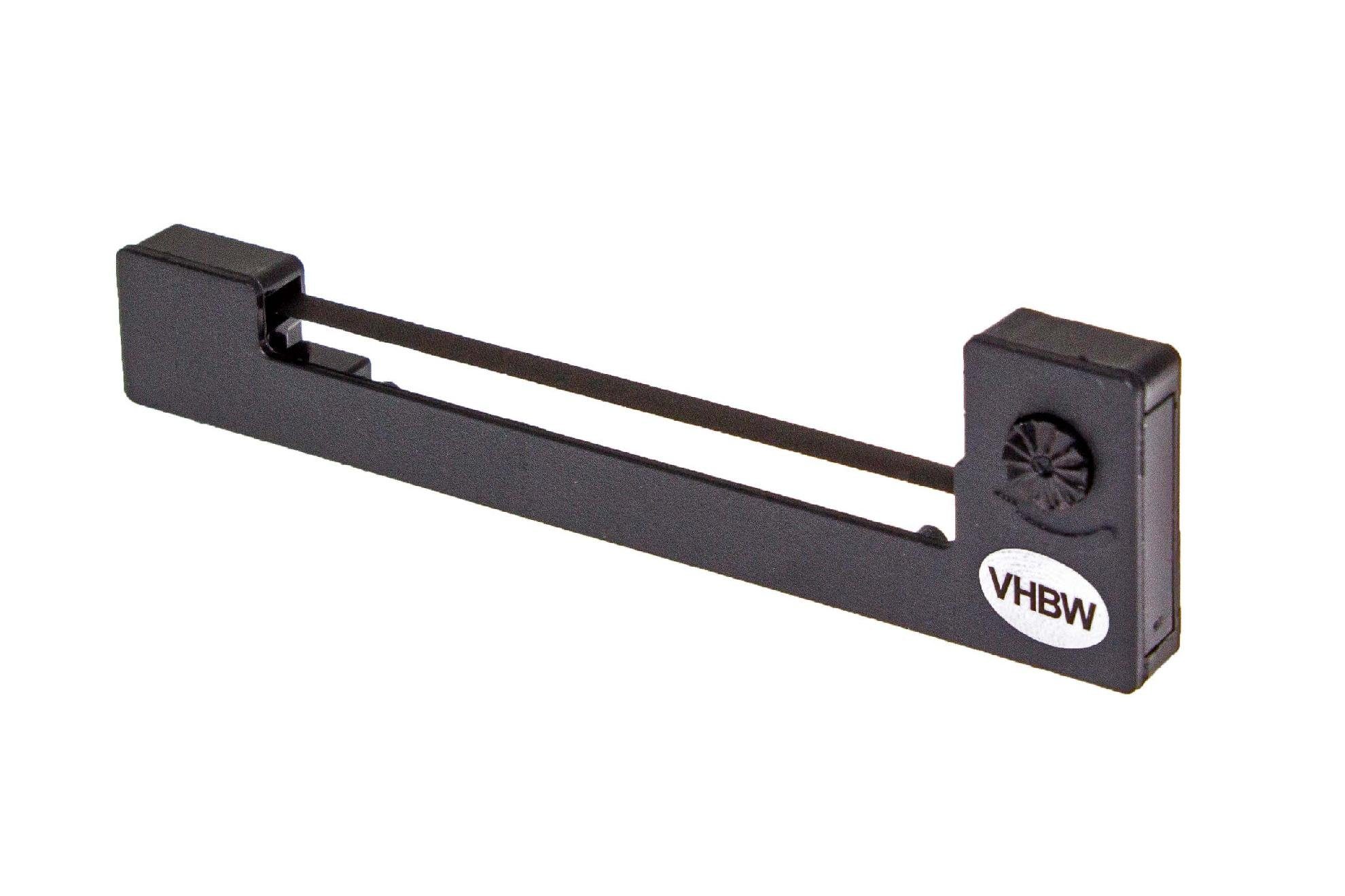 vhbw Beschriftungsband, passend für Kompatibel mit Epson M 182, M 183, M 185, M 190, M 195, MP 130, MP 150 K Drucker & Kopierer Nadeldrucker