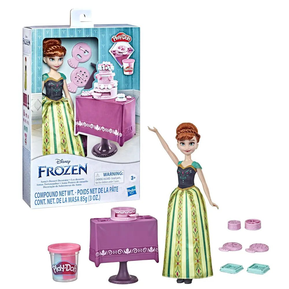 Hasbro Spiel Disney Eiskönigin Annas PlayDoh Tortenzauber - Kreatives Backen & Spie