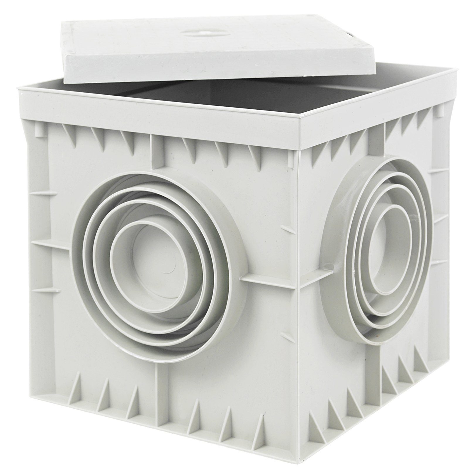 ADELID Sensor, Revisionsschacht Kontrollschacht 300x300x300mm Deckel Hofablauf