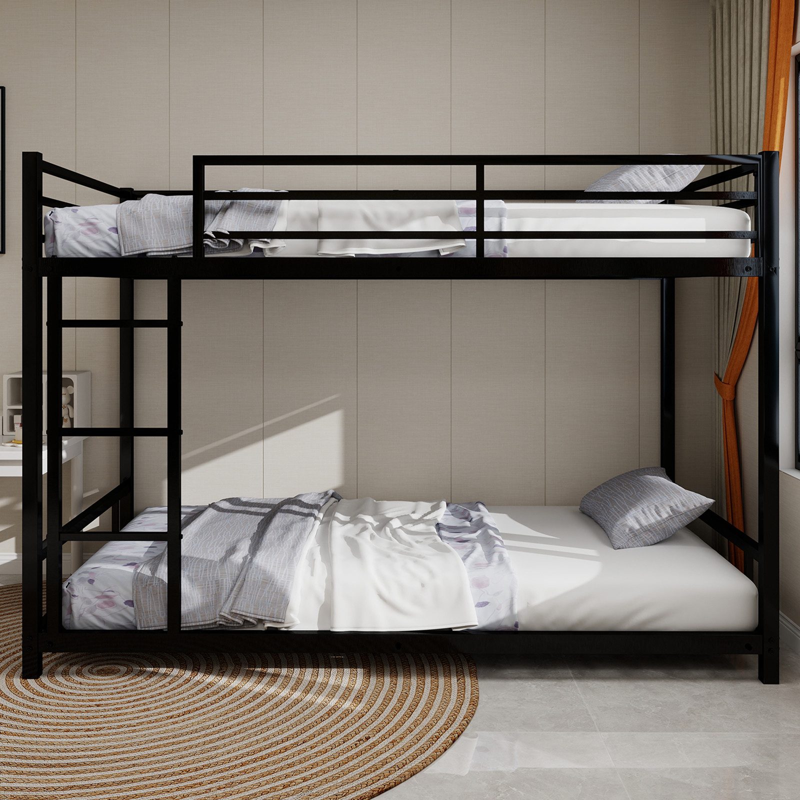 ANYSUN Etagenbett Etagenbett, Belastbarkeit 200 KG! Metallbett, Stockbett, günstig online kaufen