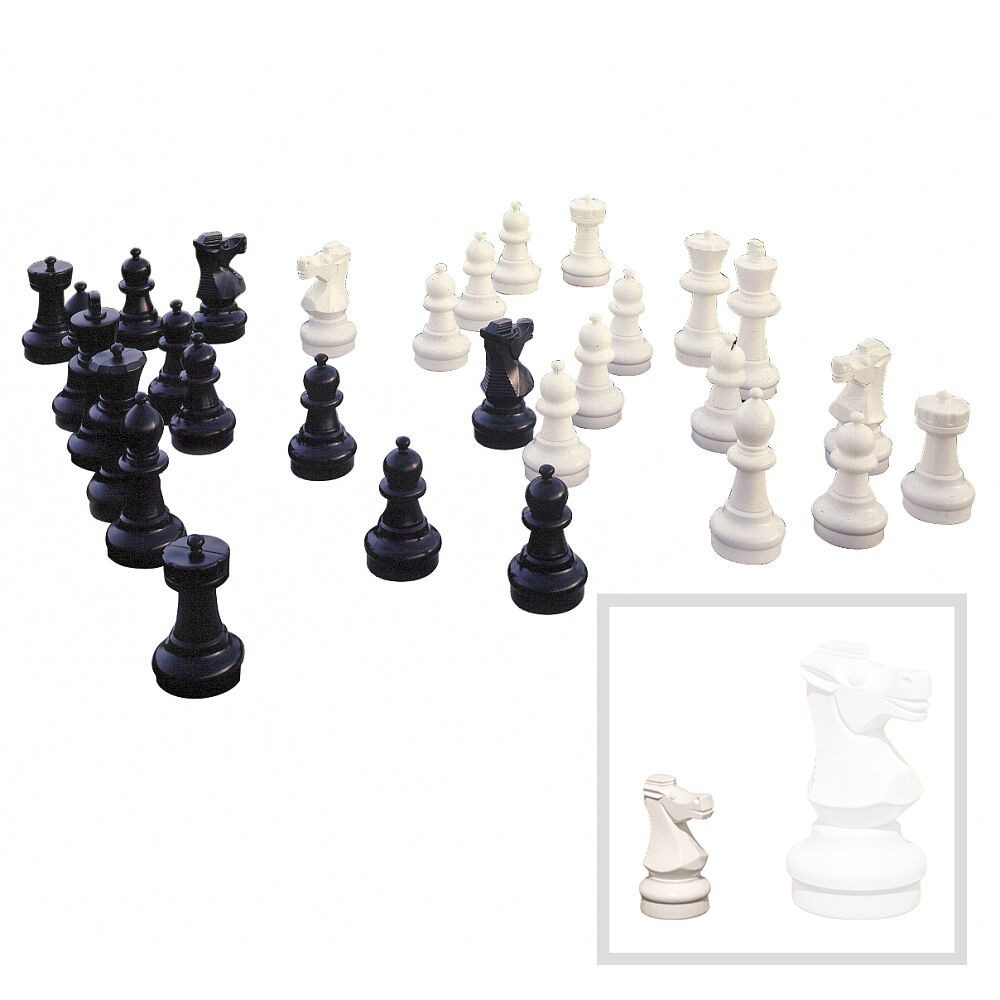 rolly toys® Spielesammlung Bodenschachfigur, Ideal für Schulen und soziale Einrichtungen