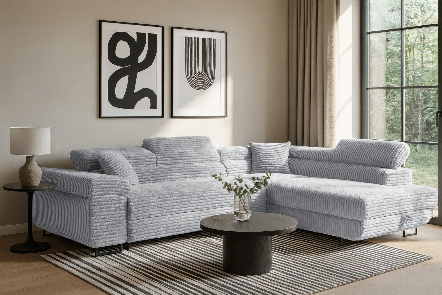 KS Home Concept Ecksofa SERENA L günstig online kaufen