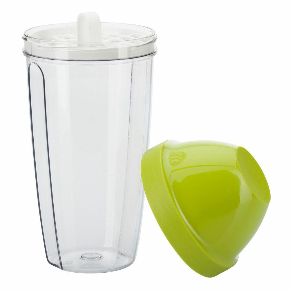 WESTMARK Dressing Shaker Mix- und Schüttelbecher »Maxi«, 0,5 l, apfelgrün, PP