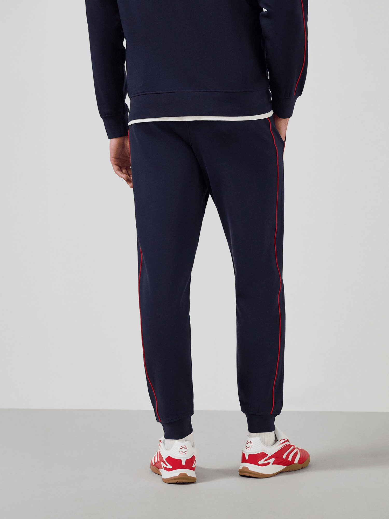 FC Bayern München Sweathose FC Bayern München, Sweatpant Essentials, Herren, Navy