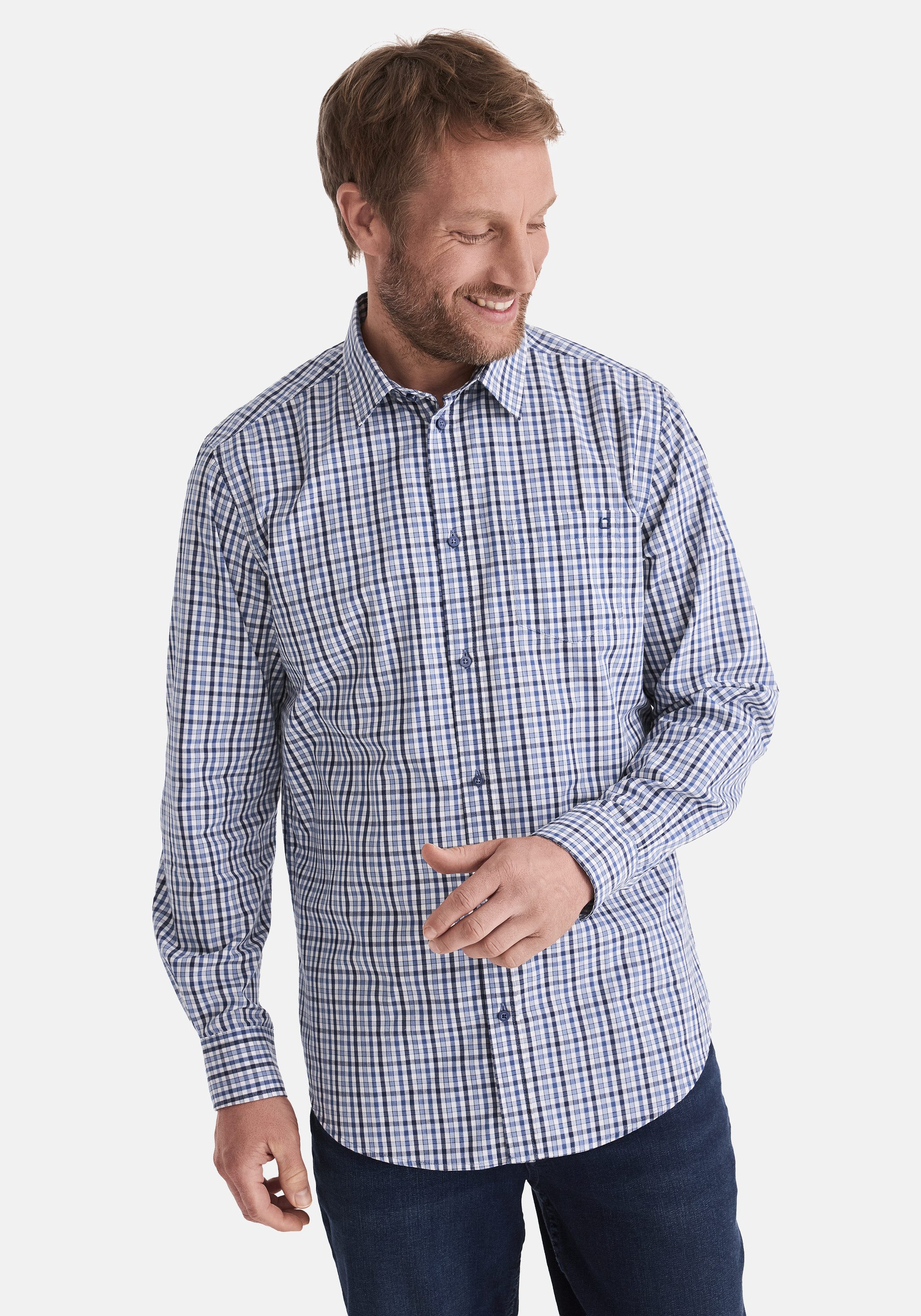Stooker Men Langarmhemd HUGH Hemd Langarm günstig online kaufen