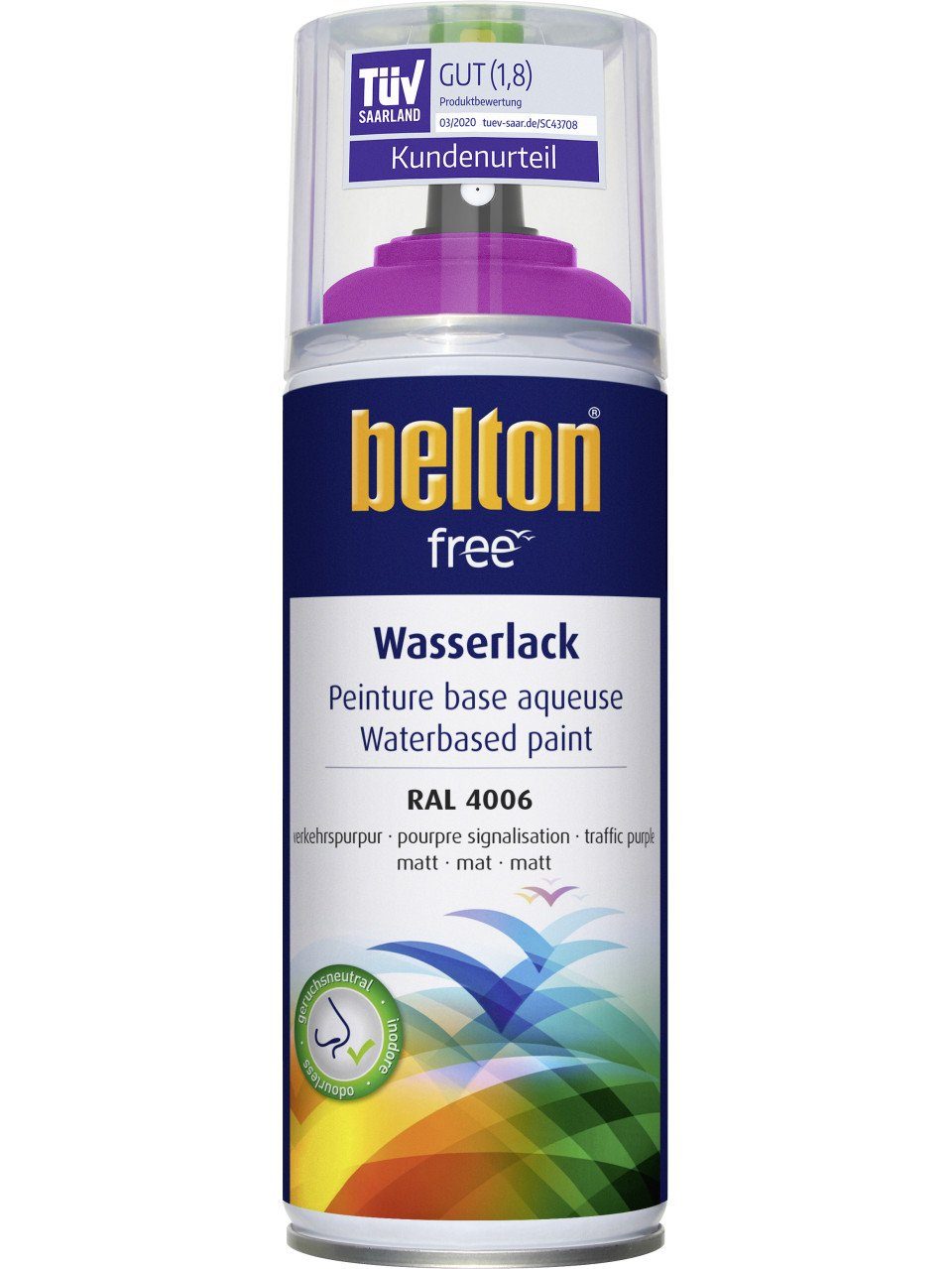 Lackspray Belton belton 400 Acryl-Wasserlack Sprühlack ml free