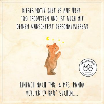 Mr. & Mrs. Panda Teeglas Verliebter Bär - Transparent - Geschenk, Glas Teetasse, Teetasse, Tas, Premium Glas, Außerordentliches Design