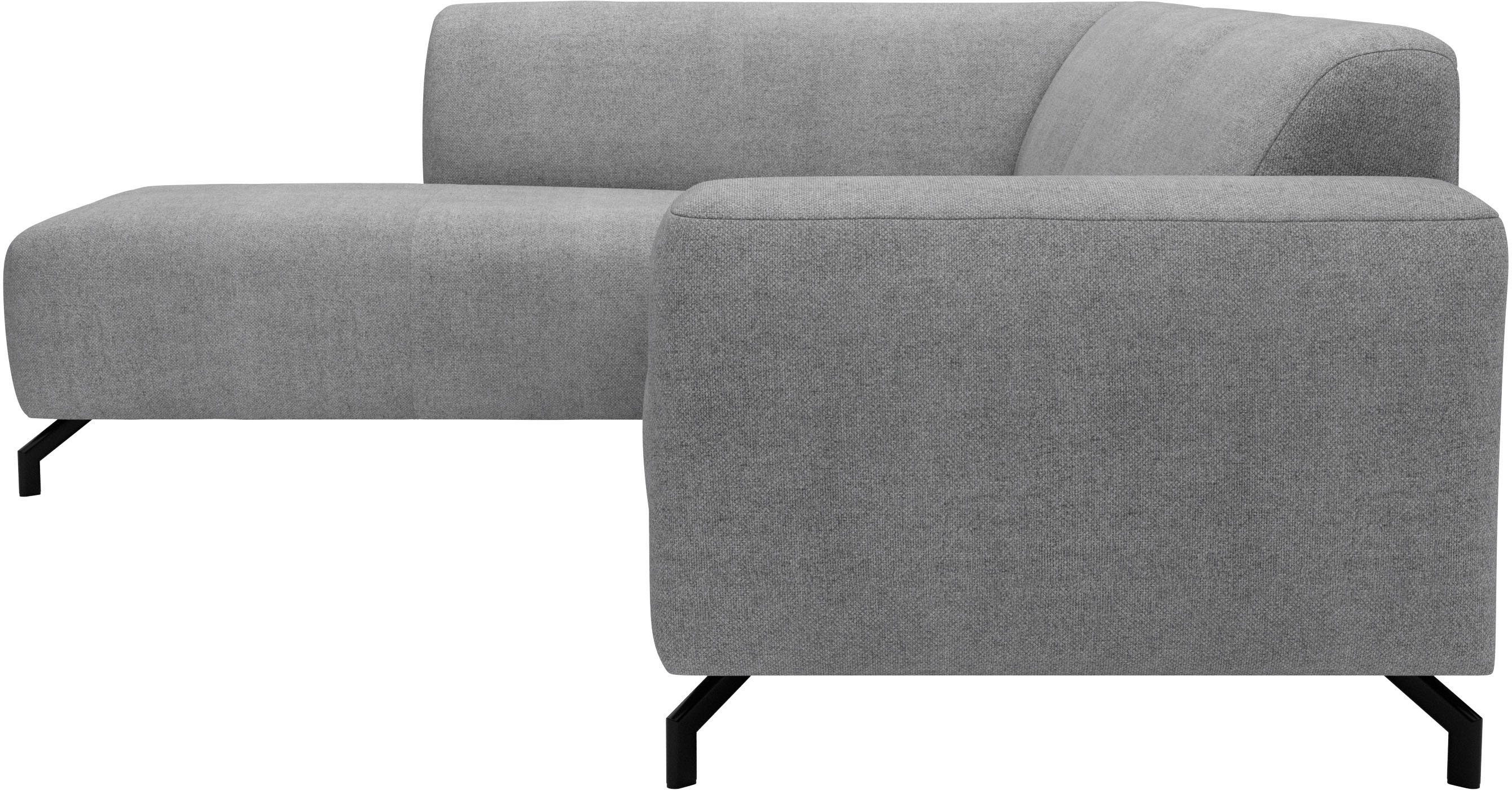 Ecksofa Bezugsqualitäten unterschiedlichem Style of Oleandro, mit verschiedenen Sitzkomfort, in Places