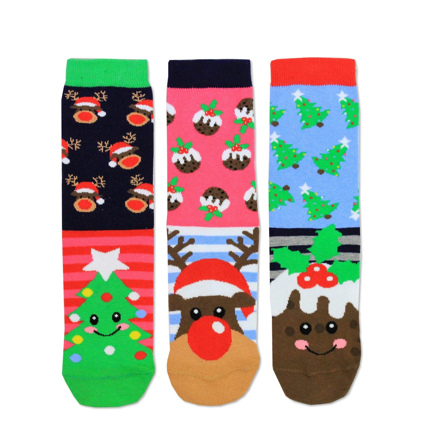 United Oddsocks Freizeitsocken Angel Weihnachten Oddsocks Socken in 37-42 im 3er Set