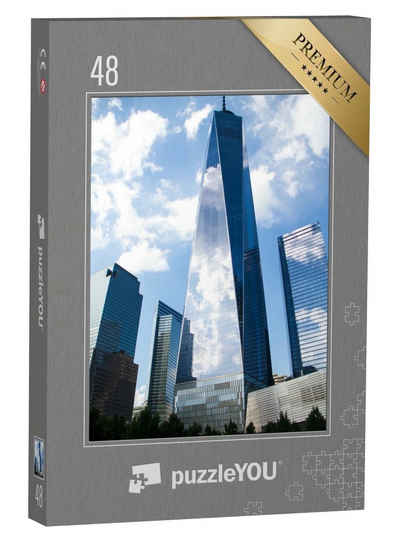 puzzleYOU Puzzle One World Trade Center, New York, 48 Puzzleteile, puzzleYOU-Kollektionen One World Trade Center