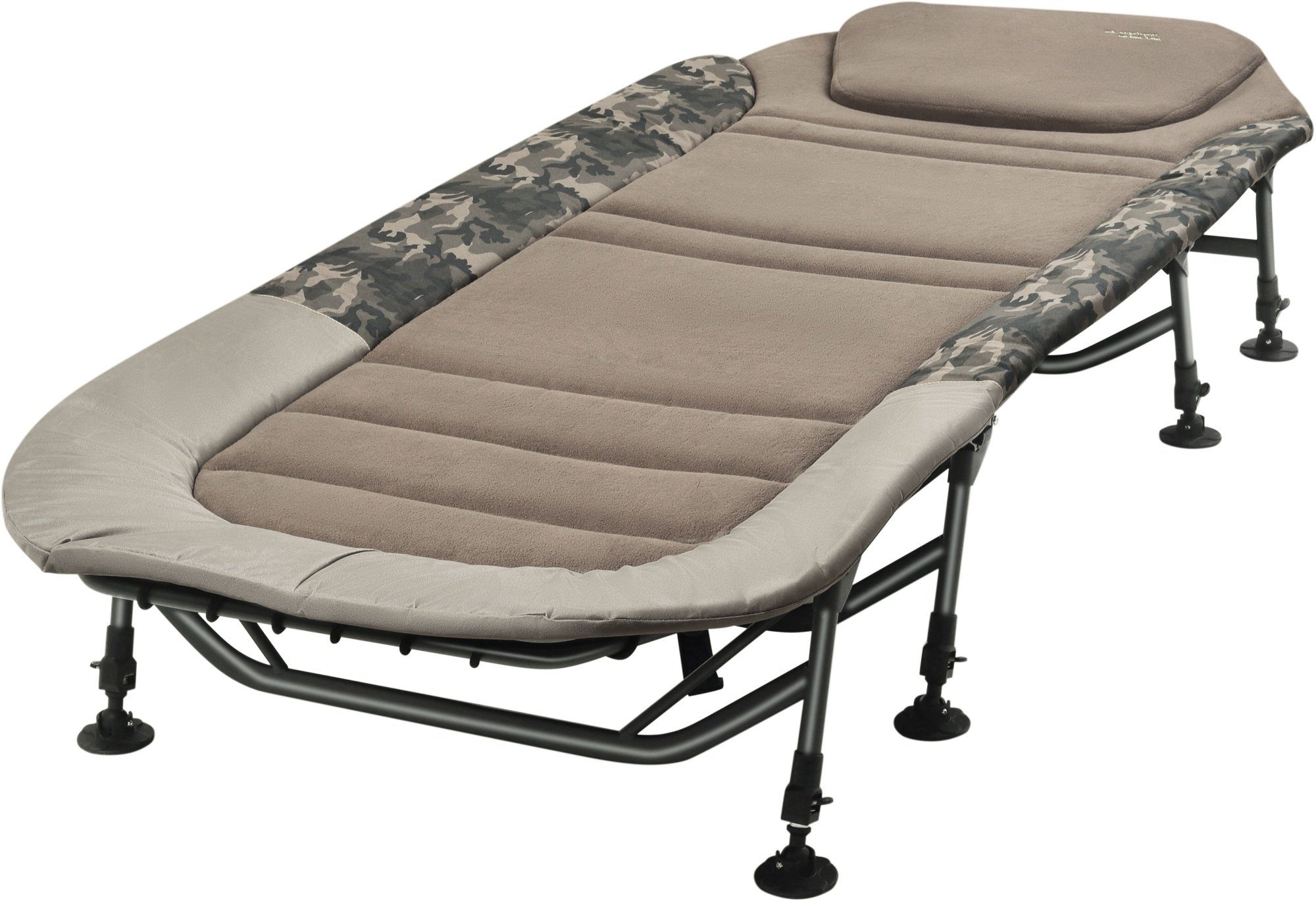 MK Angelsport Angelliege Angelliege 8-Bein Fort Knox X-Flat Camo kompakt