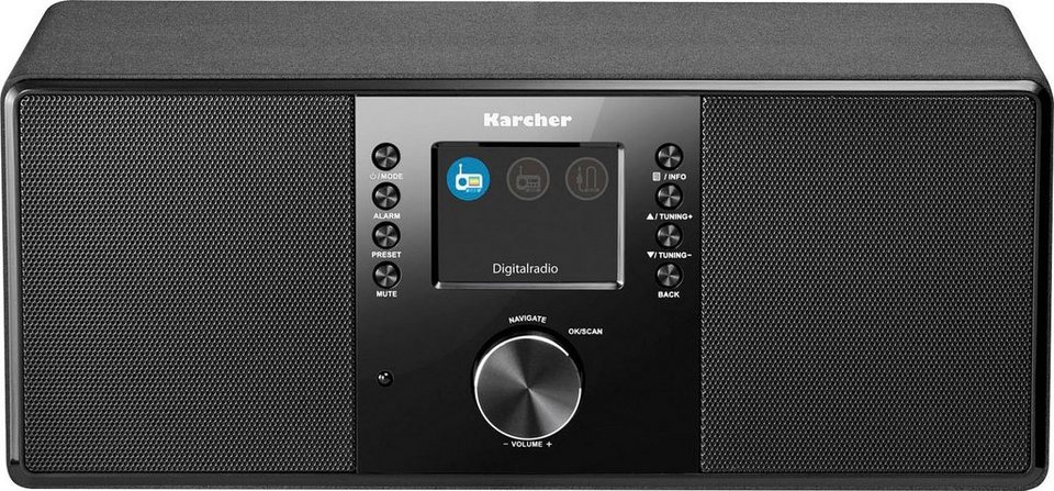 Karcher DAB 5000 Digitalradio (DAB) (Digitalradio (DAB), FM-Tuner mit RDS, UKW  mit RDS, 10 W)