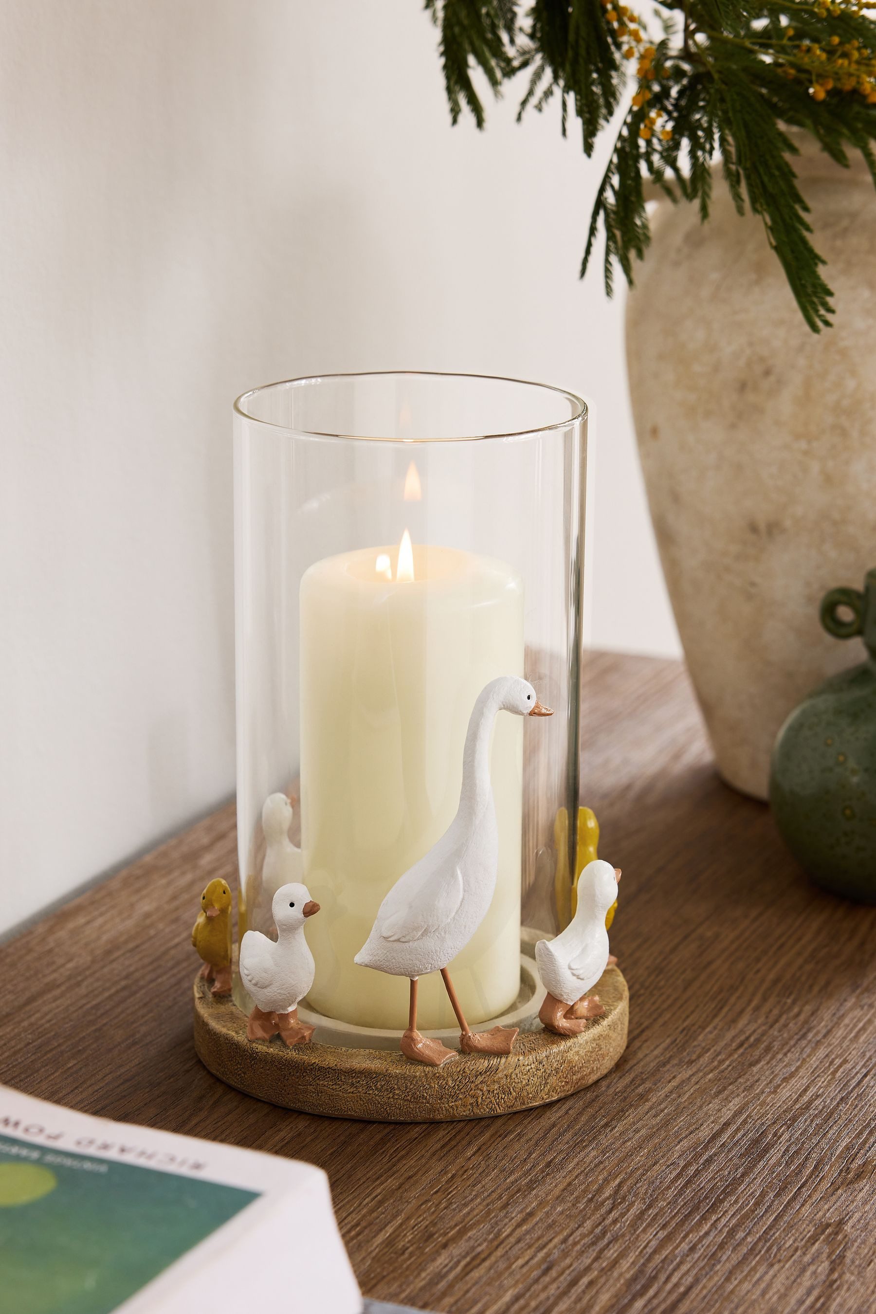 Next Kerzenhalter Kerzenständer Windlicht, Entenfamilie günstig online kaufen