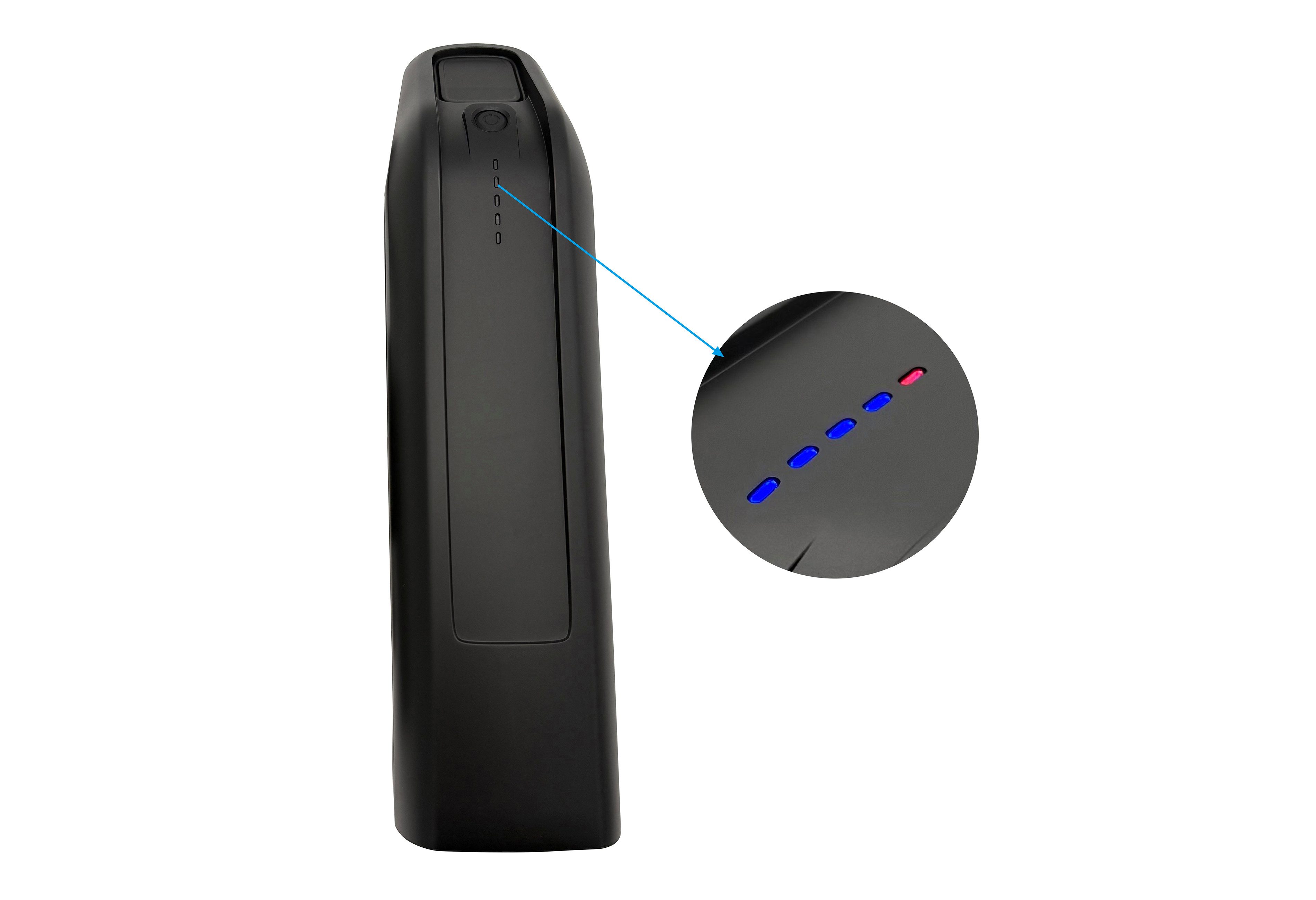 PowerSmart E-Bike Akku für Prophete ZZ131304, Smart BMS Li-ion 12800 mAh (48 V)