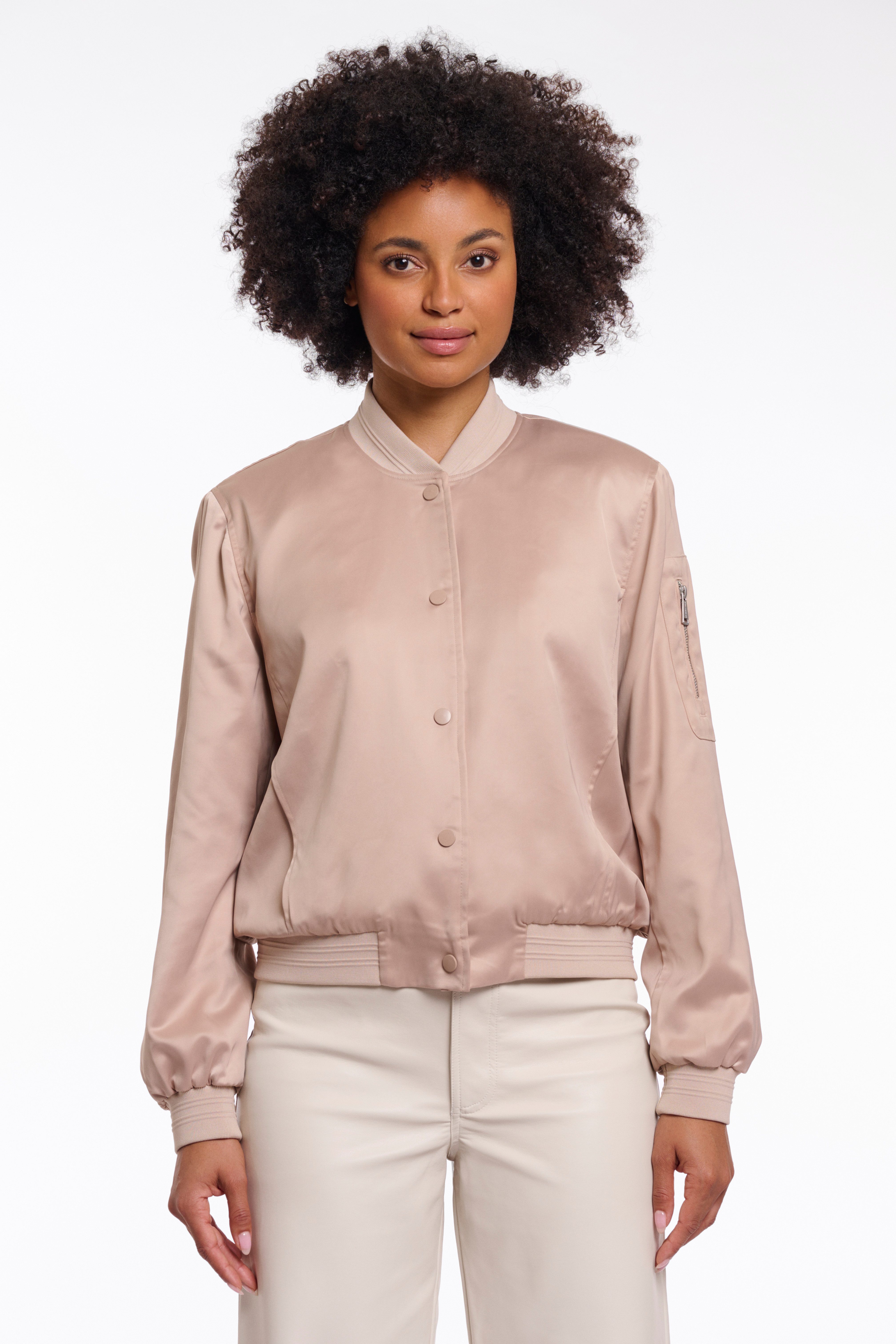 Rino & Pelle Blouson BANNER mit falscher Tasche am Ärmel günstig online kaufen