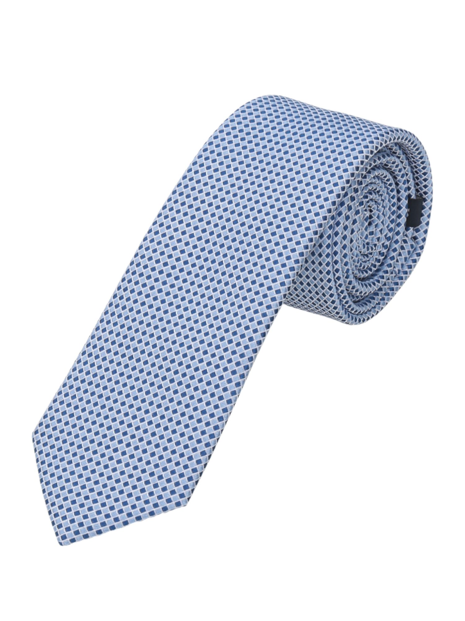 Prince Bowtie Krawatte blau,Elegant,Seide,Kariert