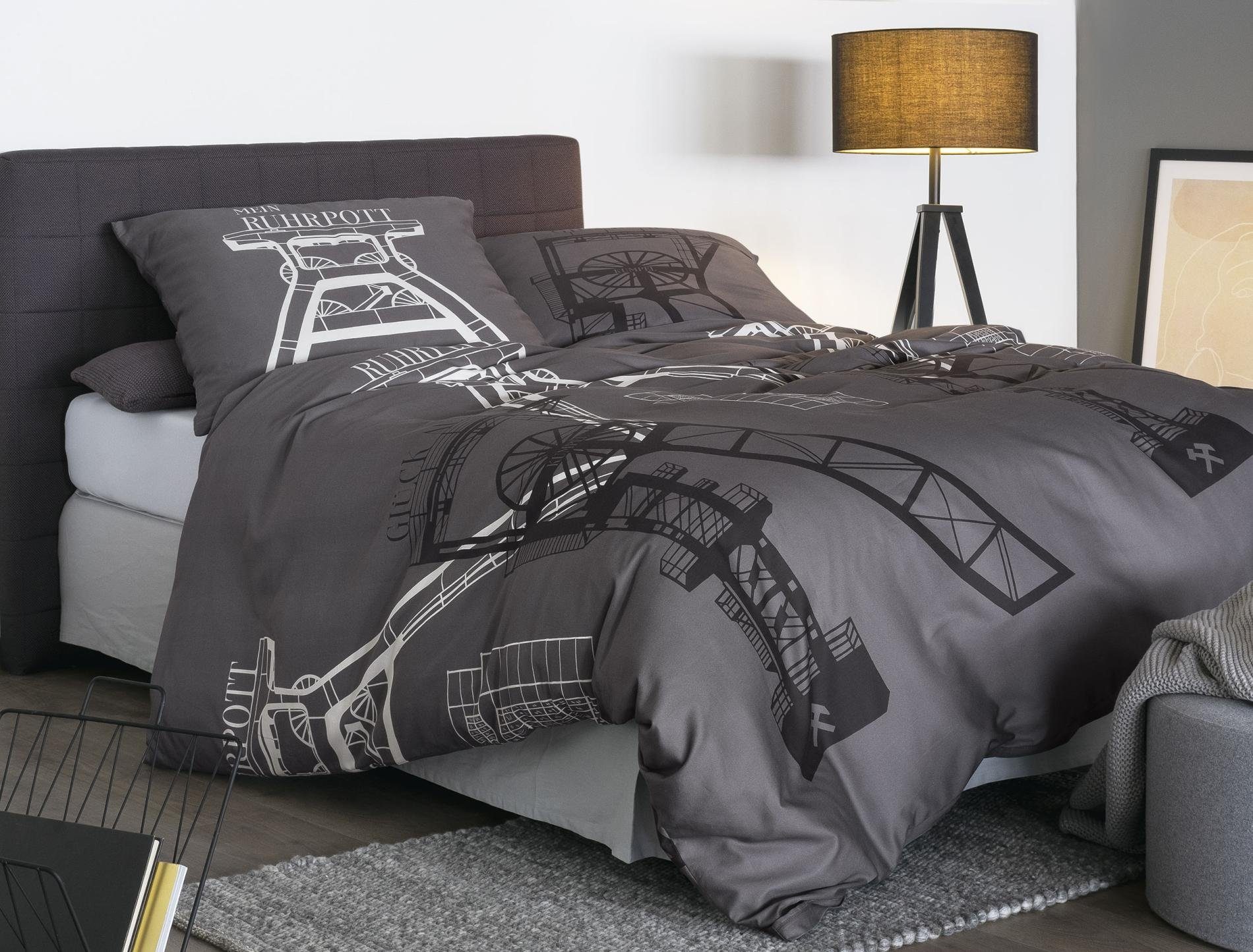 Irisette Bettwäsche Sky 8473, Mako-Satin, 2 günstig online kaufen