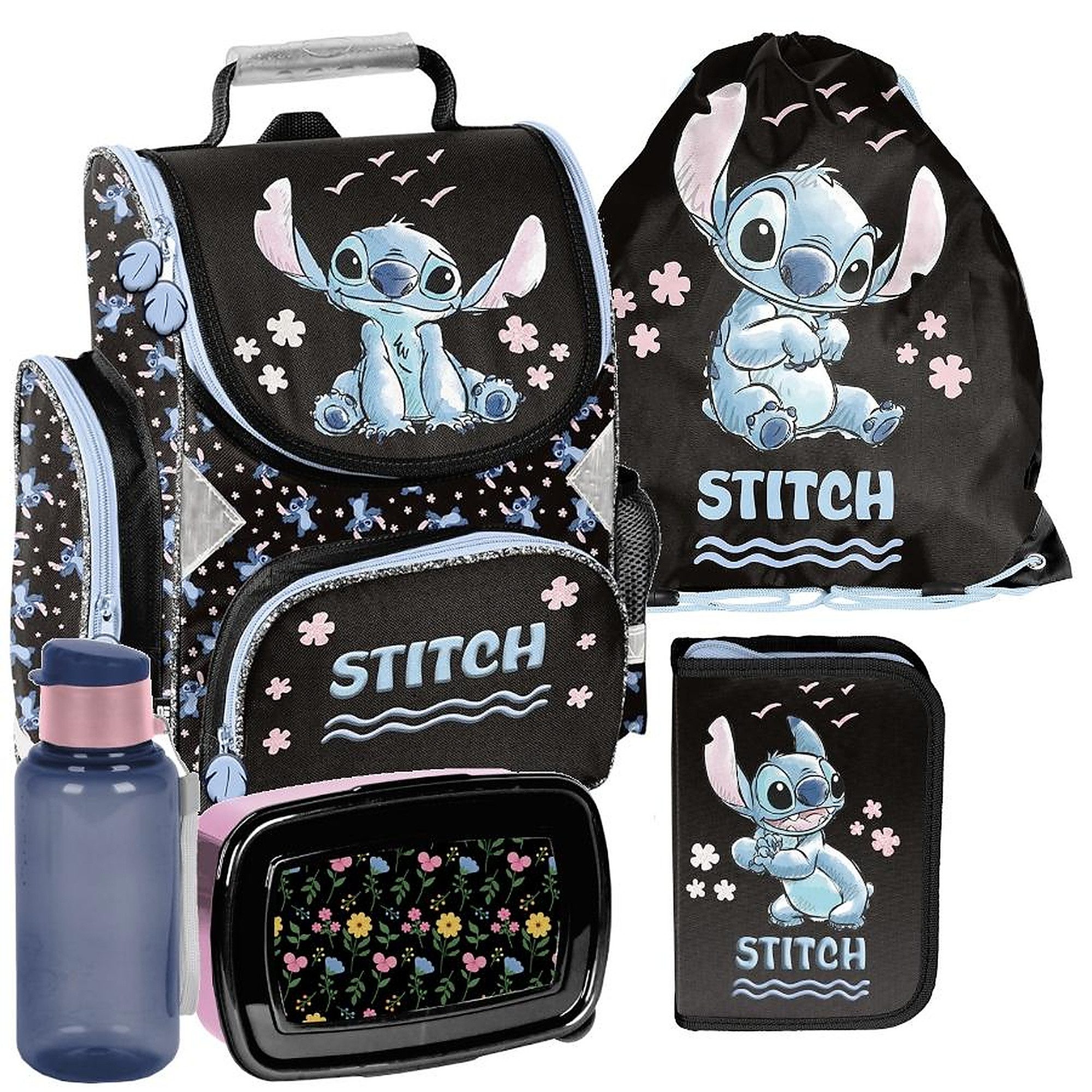Schulrucksack Mega-Set Disney Stitch