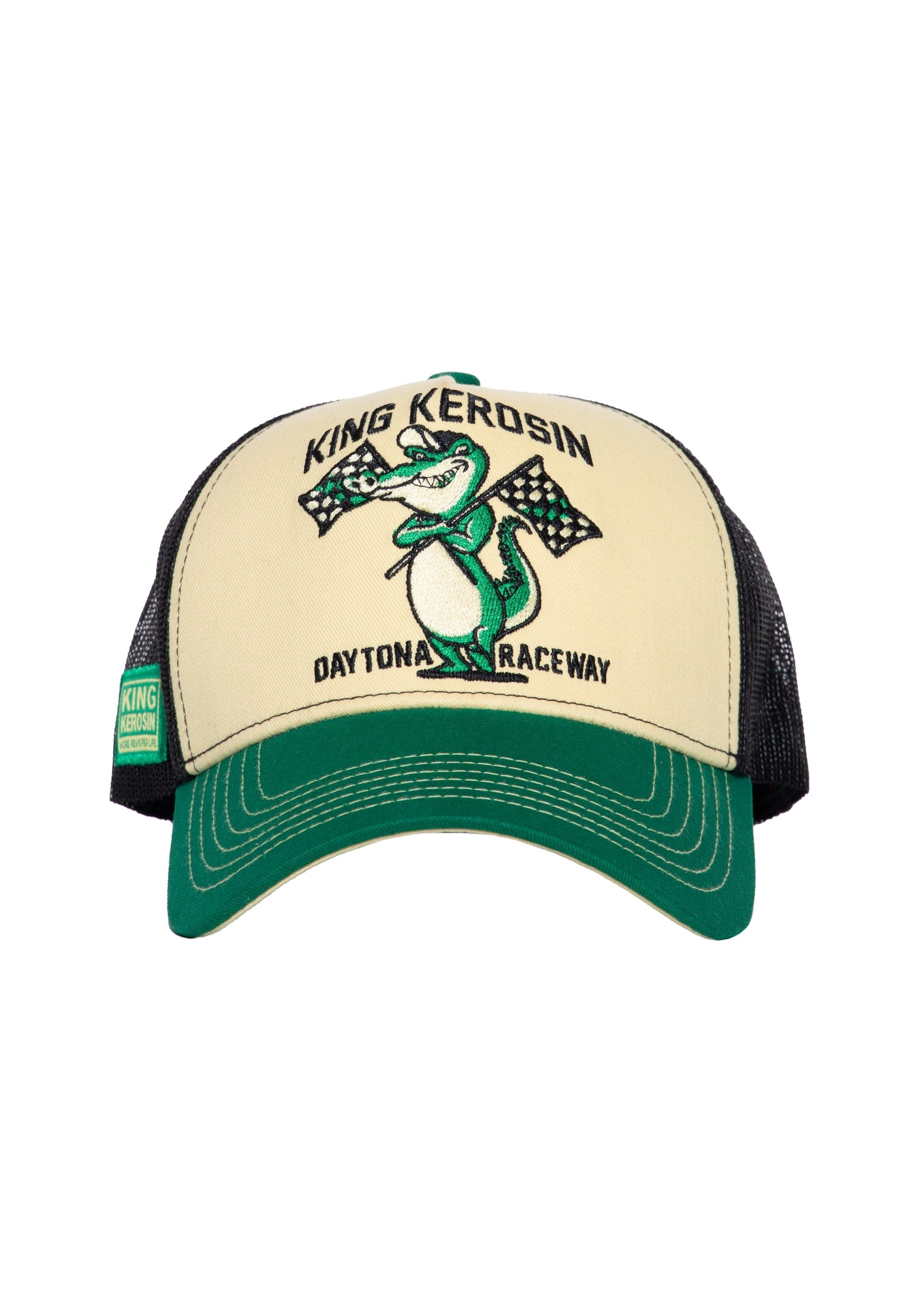 KingKerosin Trucker Cap Daytona Raceway (1-St) mit Alligator-Stickerei