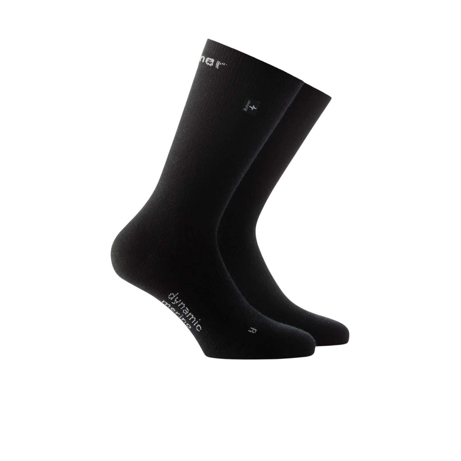 Wandersocken Dynamic Merino schwarz - 1 Paar