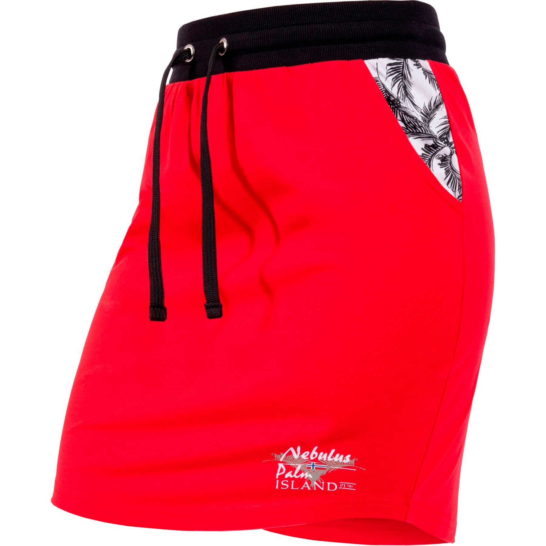 Nebulus Rock & Leggings PALM, P6652 - Damen, rot-schwarz, L/40