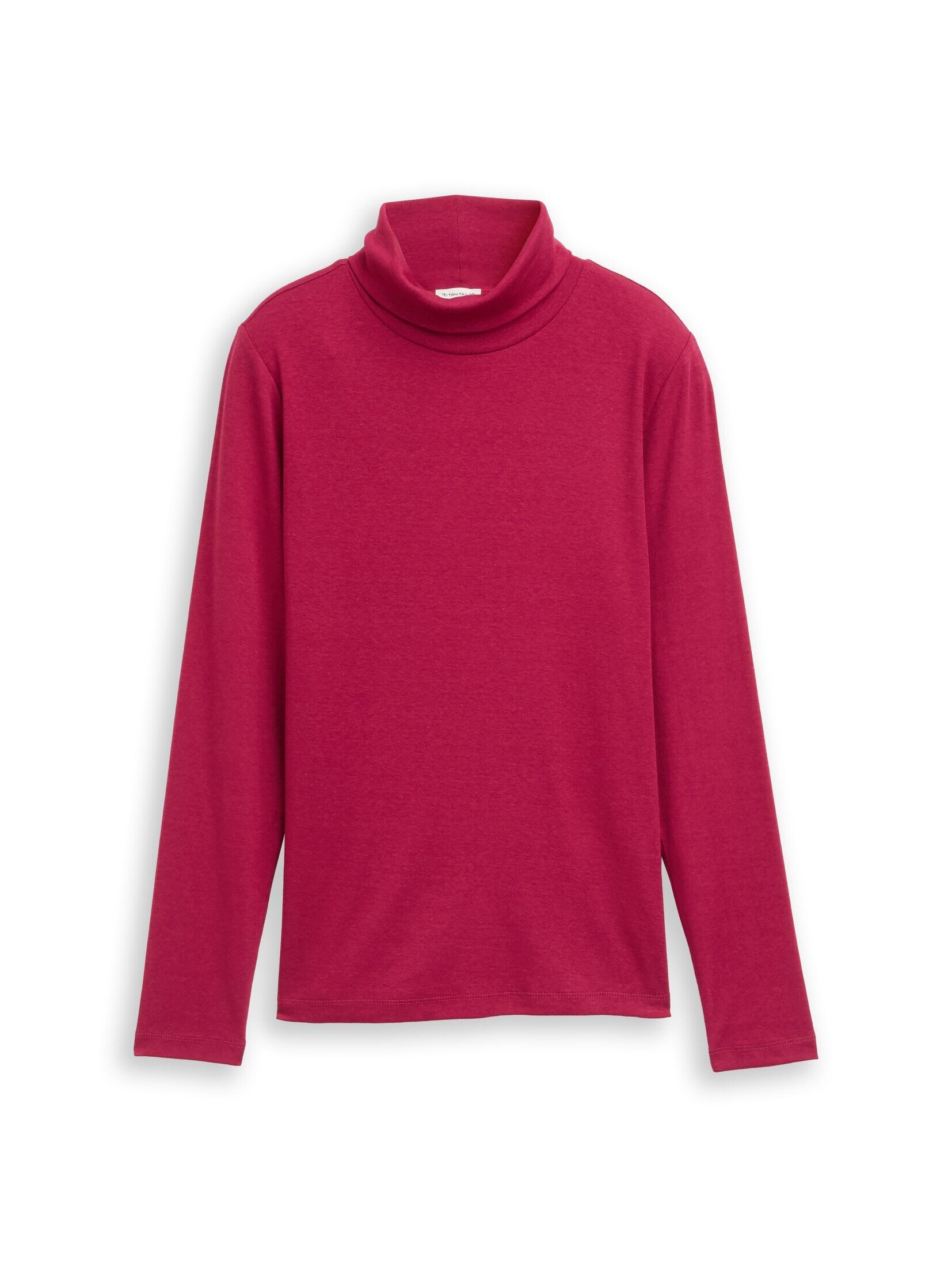 TOM TAILOR Langarmshirt T-Shirt Langarmshirt mit Rollkragen günstig online kaufen
