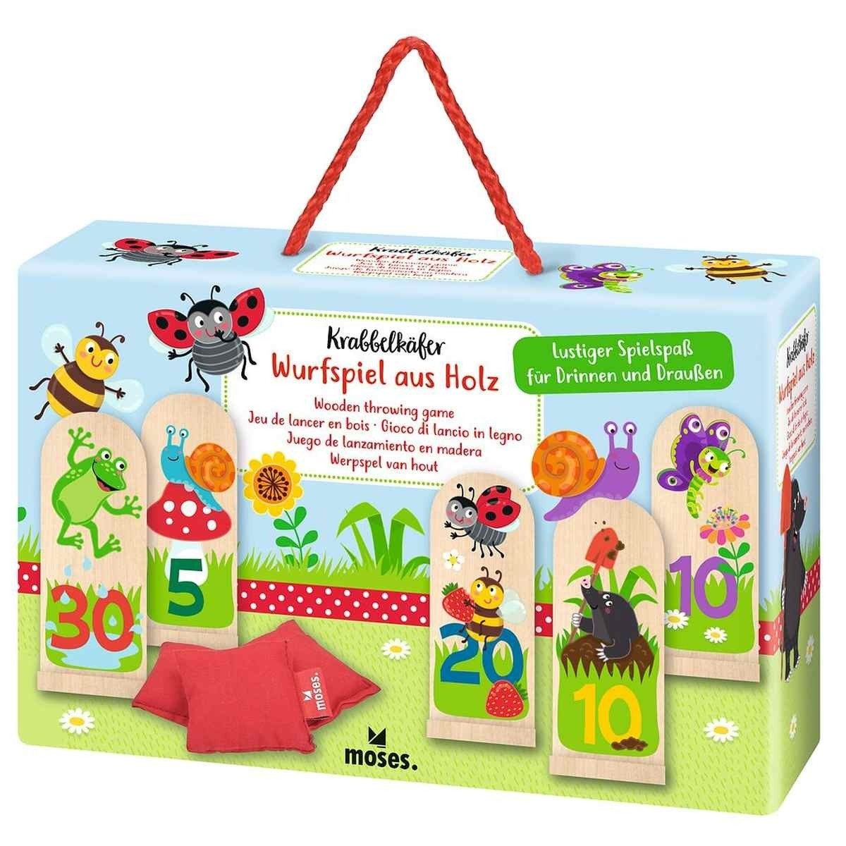 Moses. Verlag Spiel Krabbelkäfer Wurfspiel von moses. – Outdoor-Spiel ab 3 Jahren