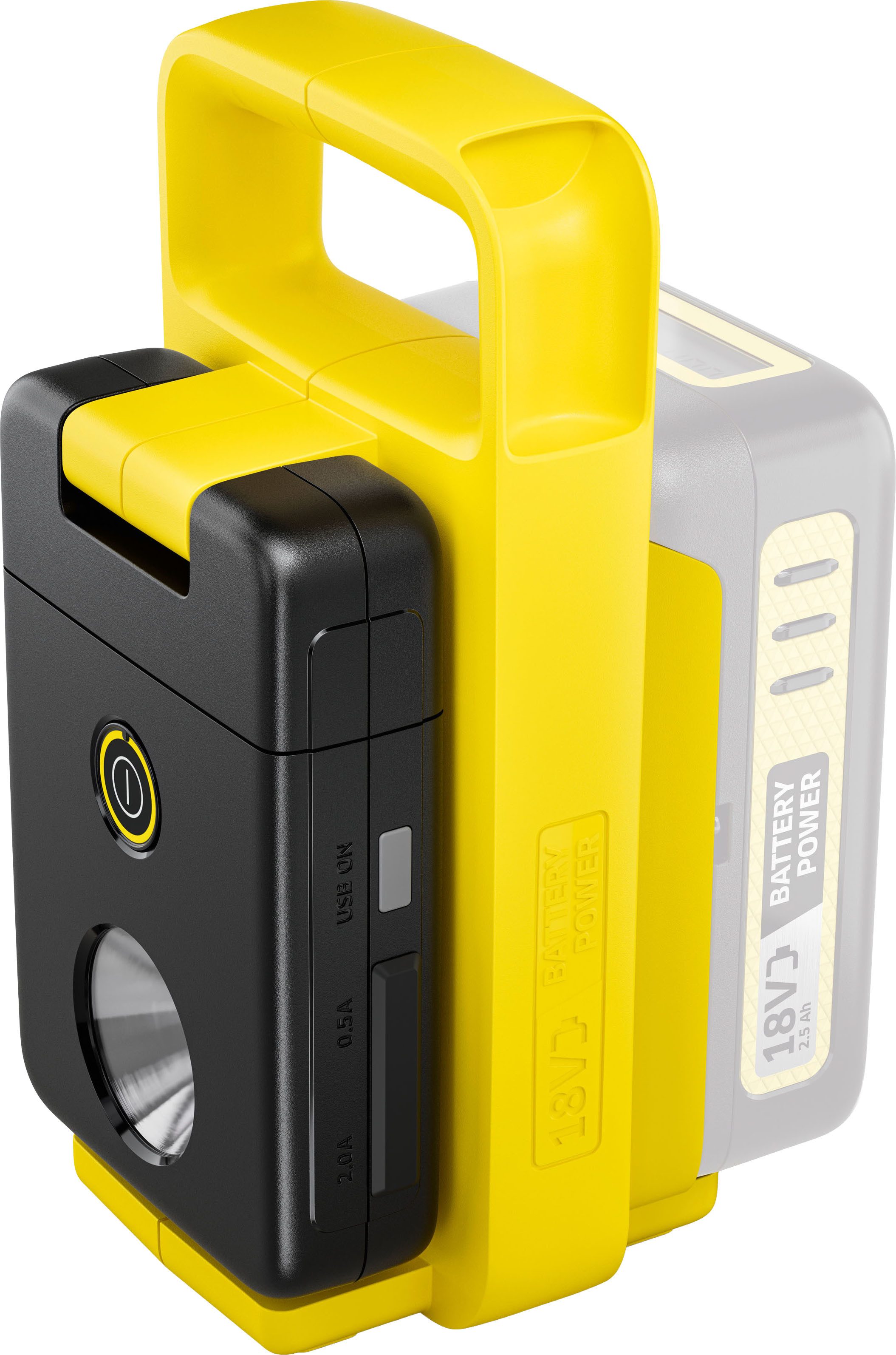 KÄRCHER Baustrahler MFL 2-18 *INT, Akku-Multifunktionslampe