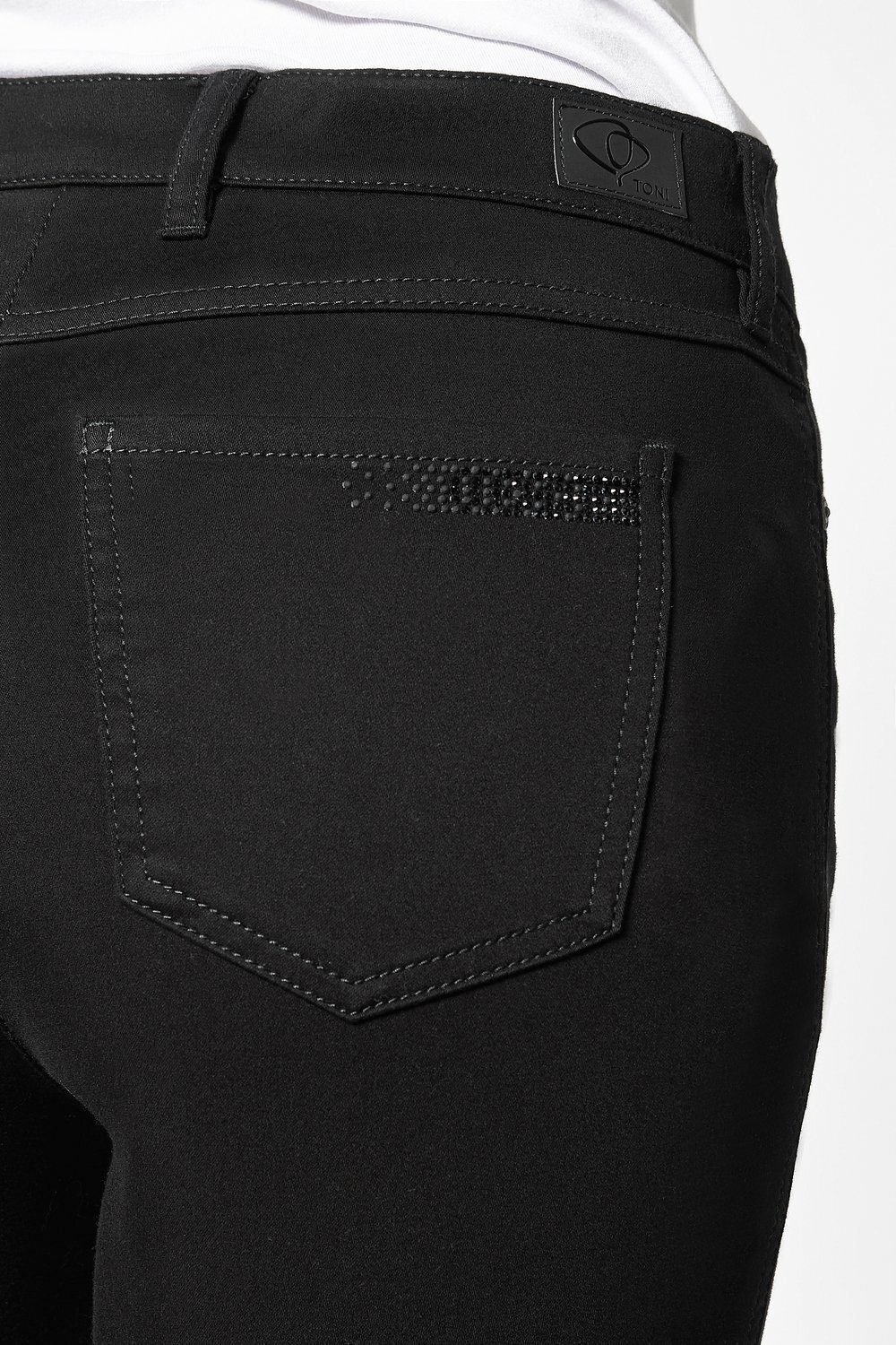 TONI 5-Pocket-Hose be loved mit hoher 089 schwarz Leibhöhe 