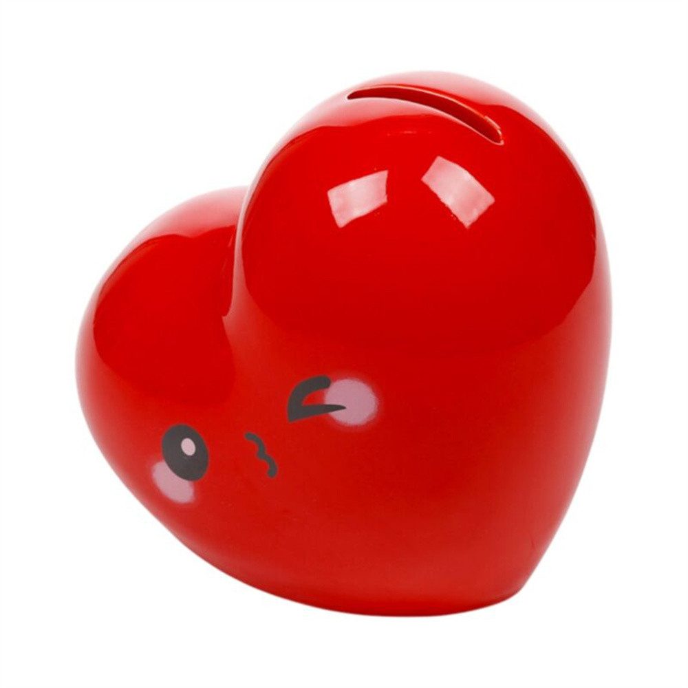 Puckator Spardose Einhorn Tiger Avocado Pilz, (Spartopf, 1-tlg., Keramik), Sparschwein