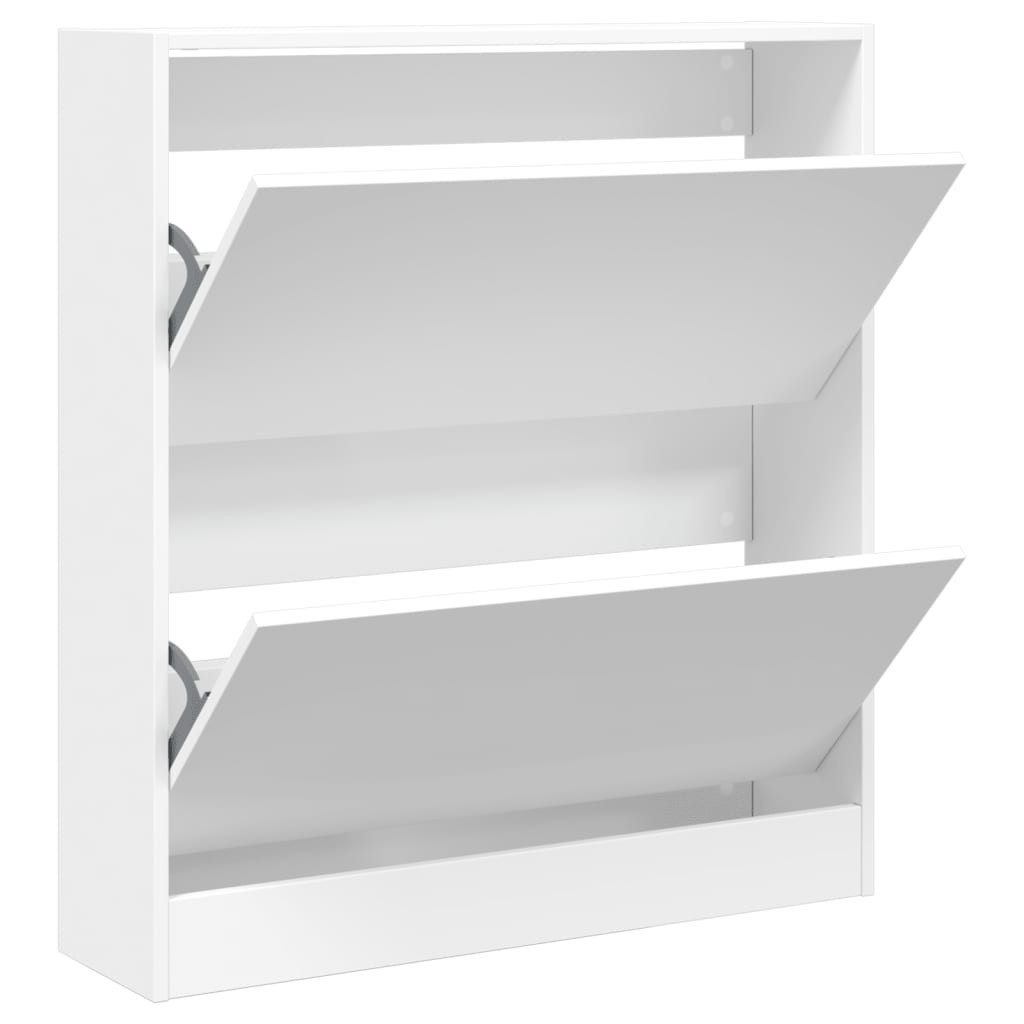 vidaXL Schuhschrank Schuhregal Weiß 80x21x87,5 cm günstig online kaufen