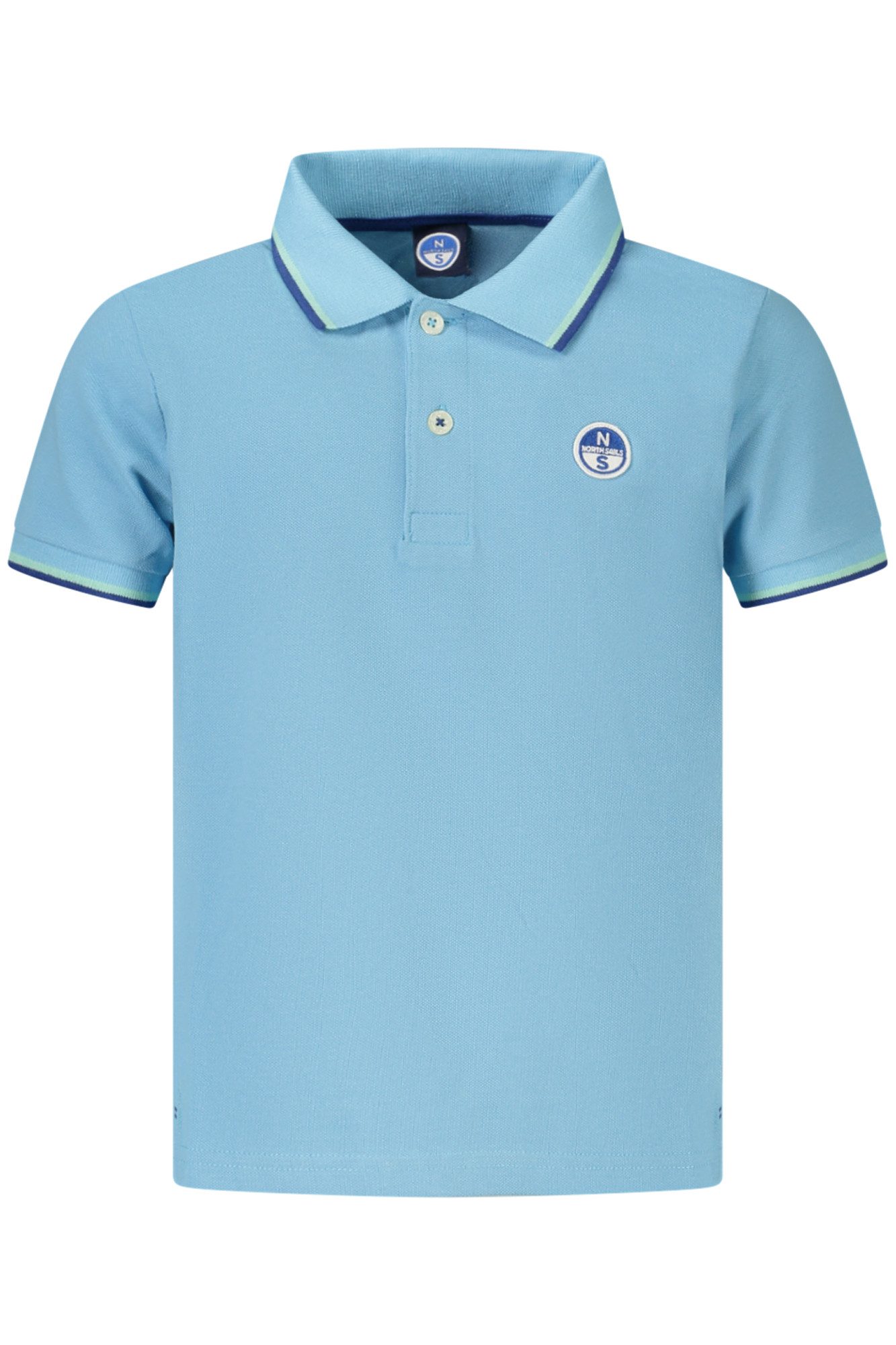 North Sails Poloshirt Blaues Kurzarm-Poloshirt für Kinder mit