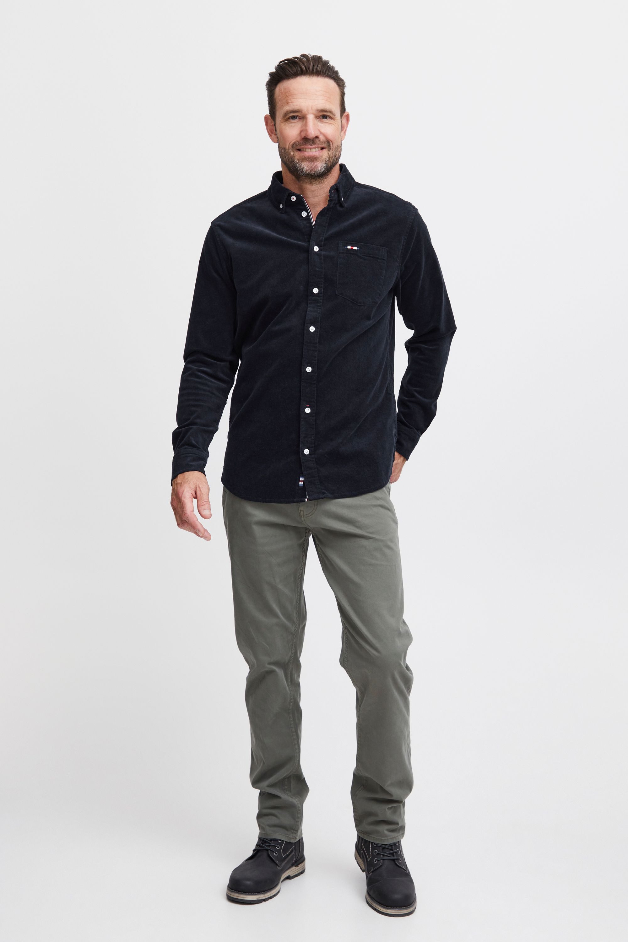 FQ1924 Langarmhemd FQSteven corduroy LS shirt günstig online kaufen