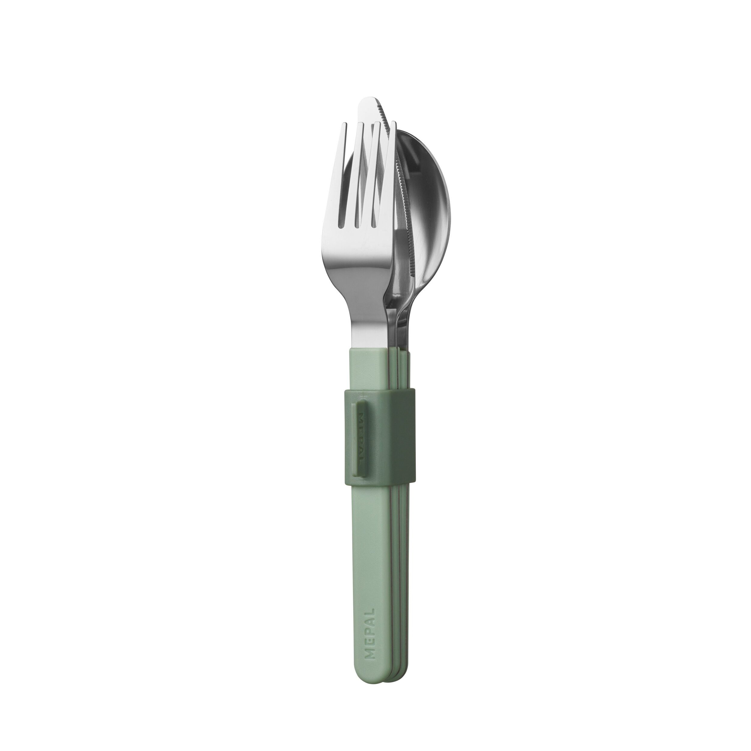 Mepal Besteck-Set Mepal Silueta 3 pcs Besteckset 3-teilig - Nordic sage