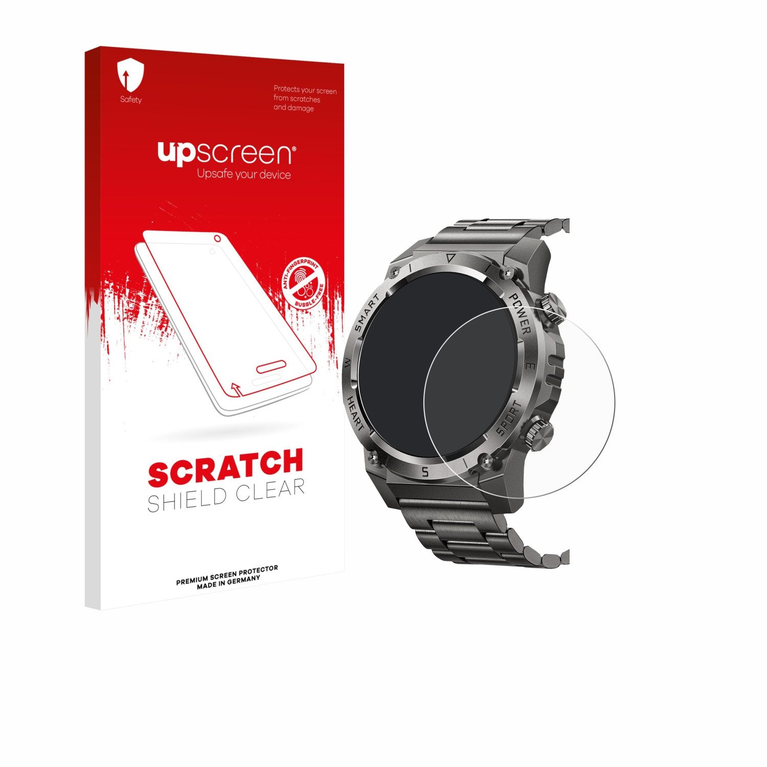 upscreen Displayschutzfolie Schutzfolie für Naixues 55G 1.46", Displayschutz Schutz Folie Klar Transparent