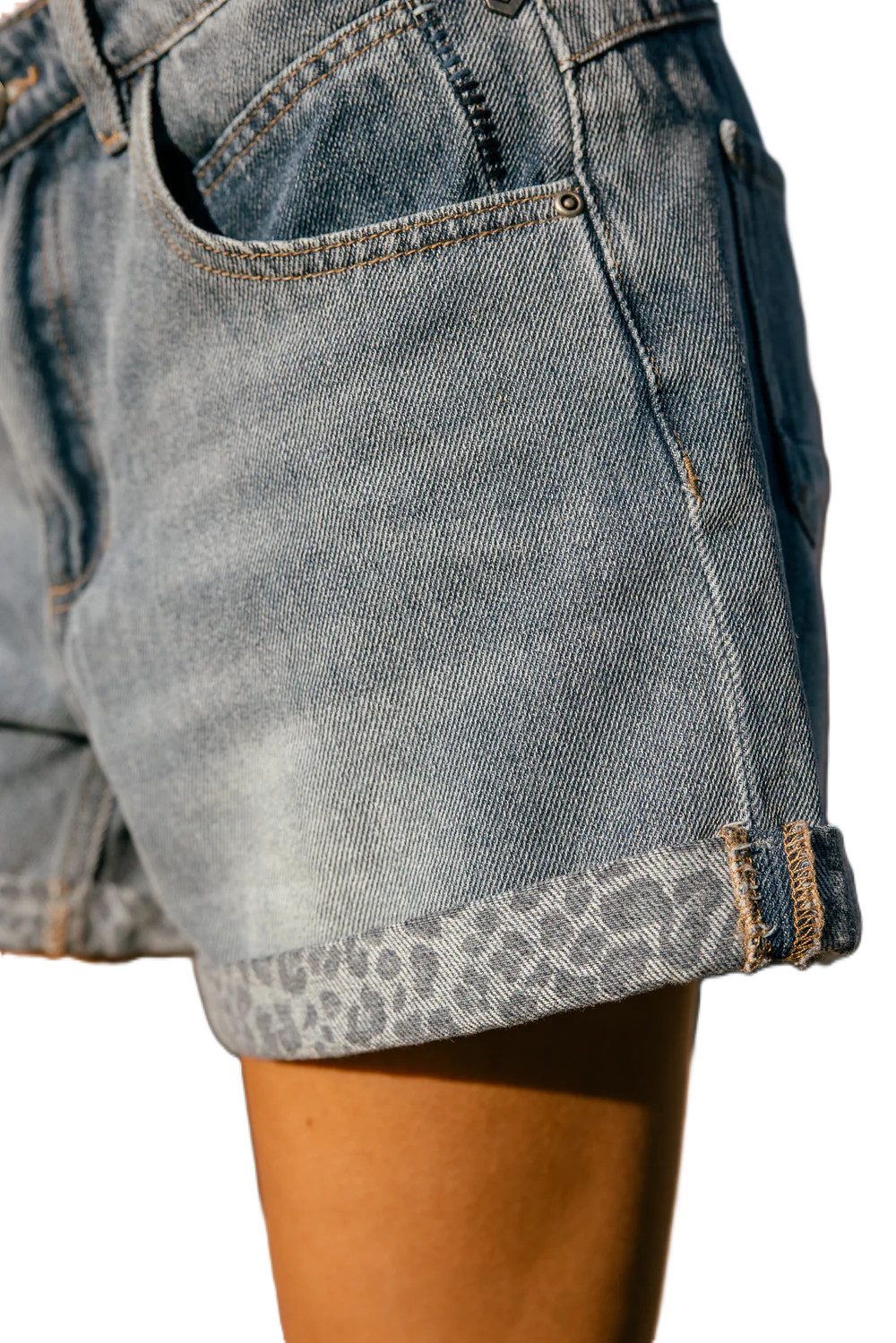 Freeman T. Porter Shorts Kimmy Denim Short - Jeansshorts Damen - Shorts used Waschung