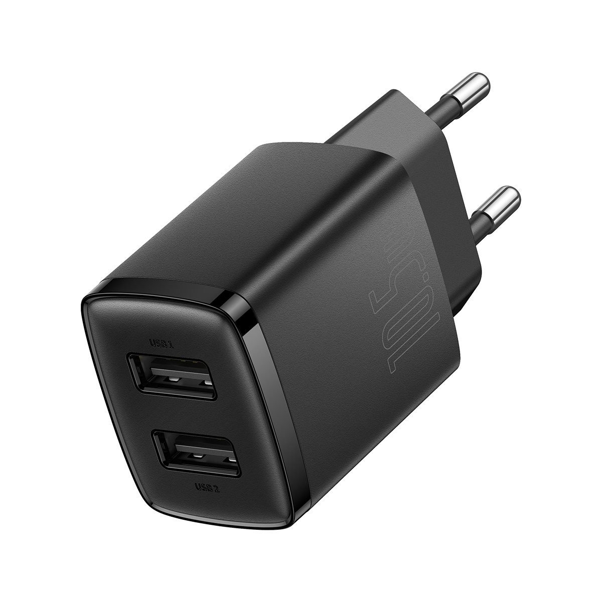Baseus Baseus 2x USB Ladegerät 10,5W Schnellladen für Smartphones und Tablets USB-Ladegerät
