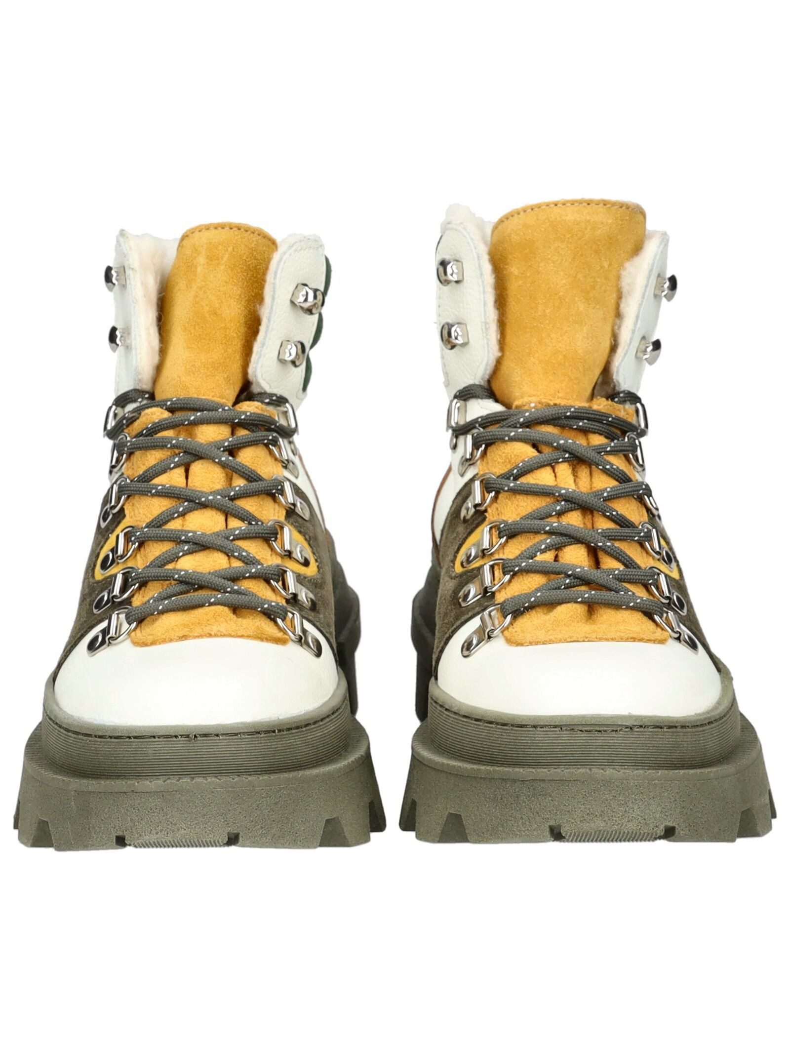 Lazamani Lazamani Stiefelette Leder Schnürstiefelette
