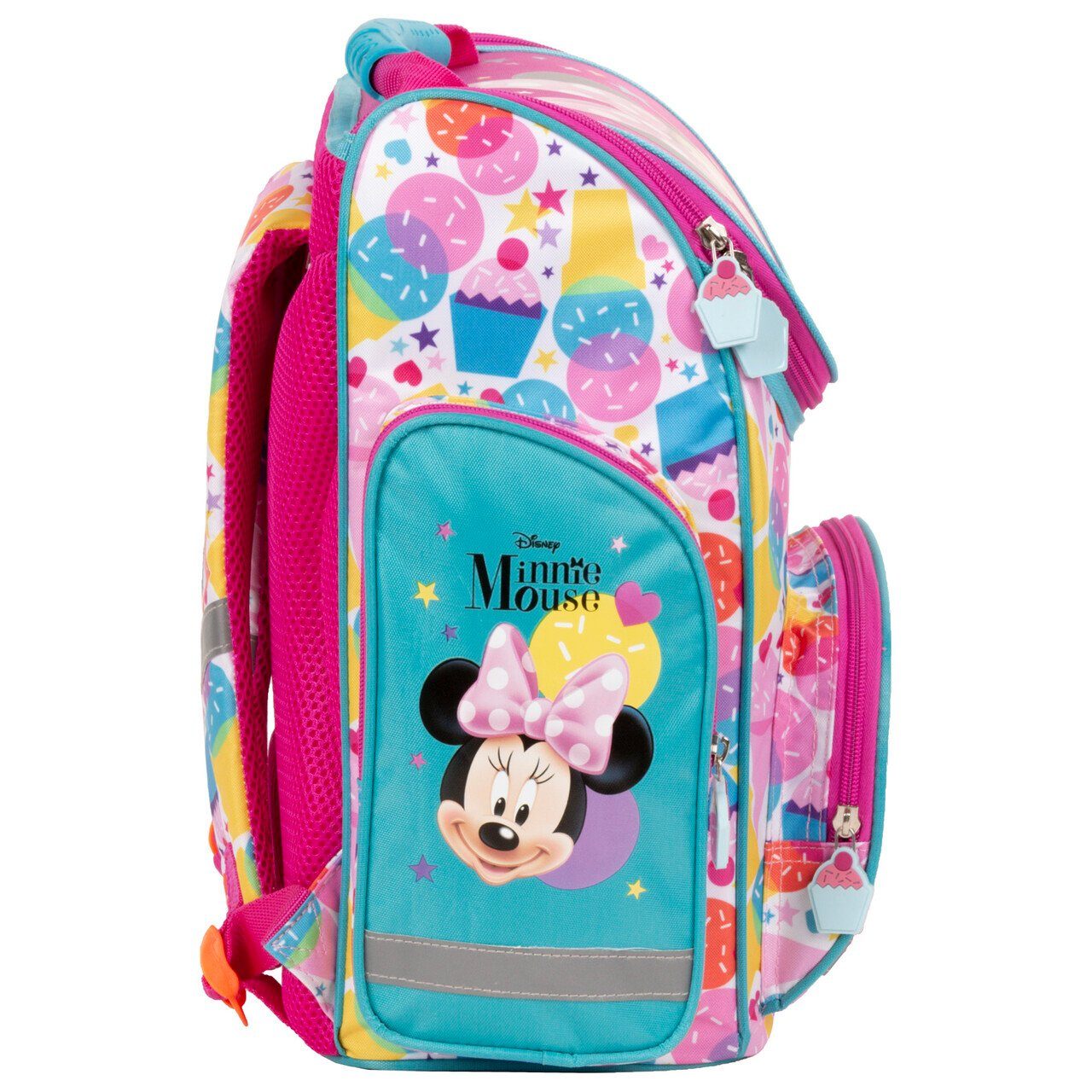 DERFORM Schulranzen Minnie Maus Schulranzen 3 tlg. Set - Tornister Federtasche Turnbeutel (3-tlg)