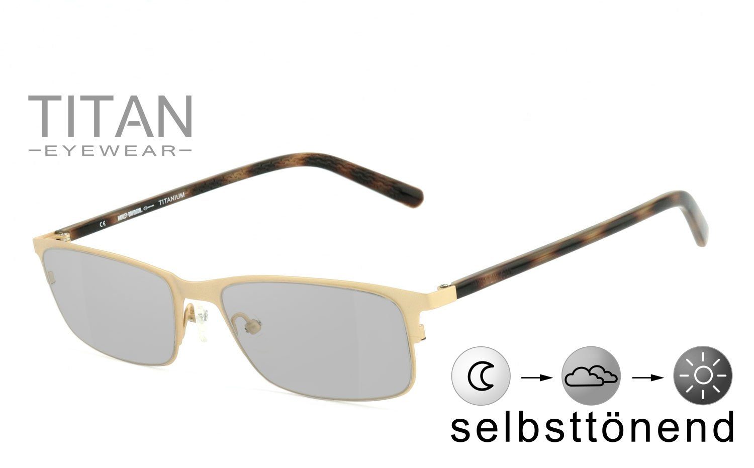 HARLEY-DAVIDSON Sonnenbrille HD1016-54032 selbsttönende HLT® Qualitätsgläse günstig online kaufen