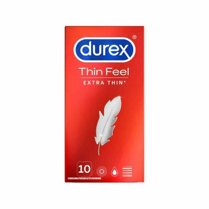 durex Kondome Durex Thin Feel Extra Dünn - 10 Stück