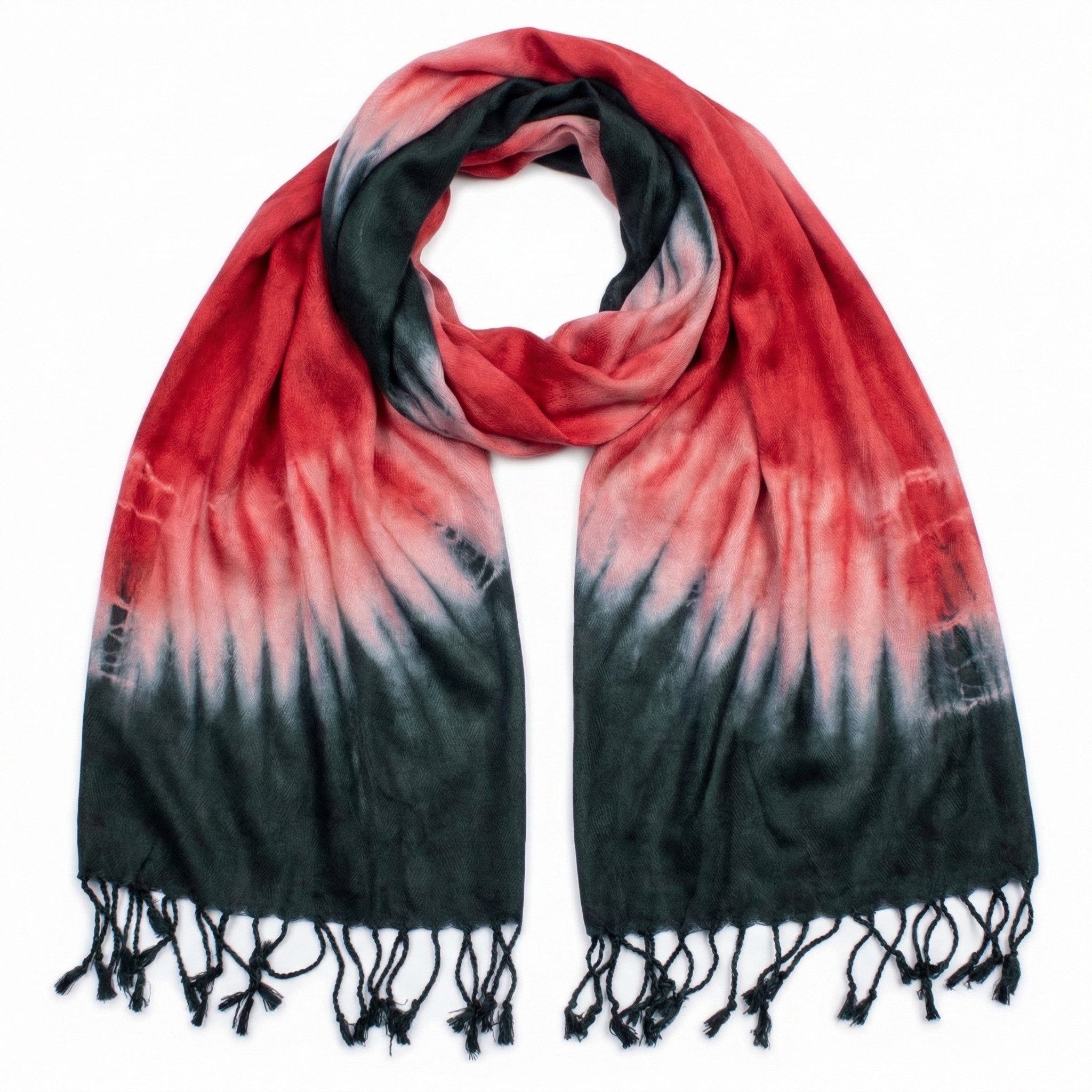 Modeschal Damen Schal Tuch Viskose Halstuch Scarf mit Blumen