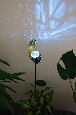 EGLO LED Solarleuchte, LED-Leuchtmittel fest verbaut, LED Solar Steck Lampe Garten Erdspieß Terrassen Deko