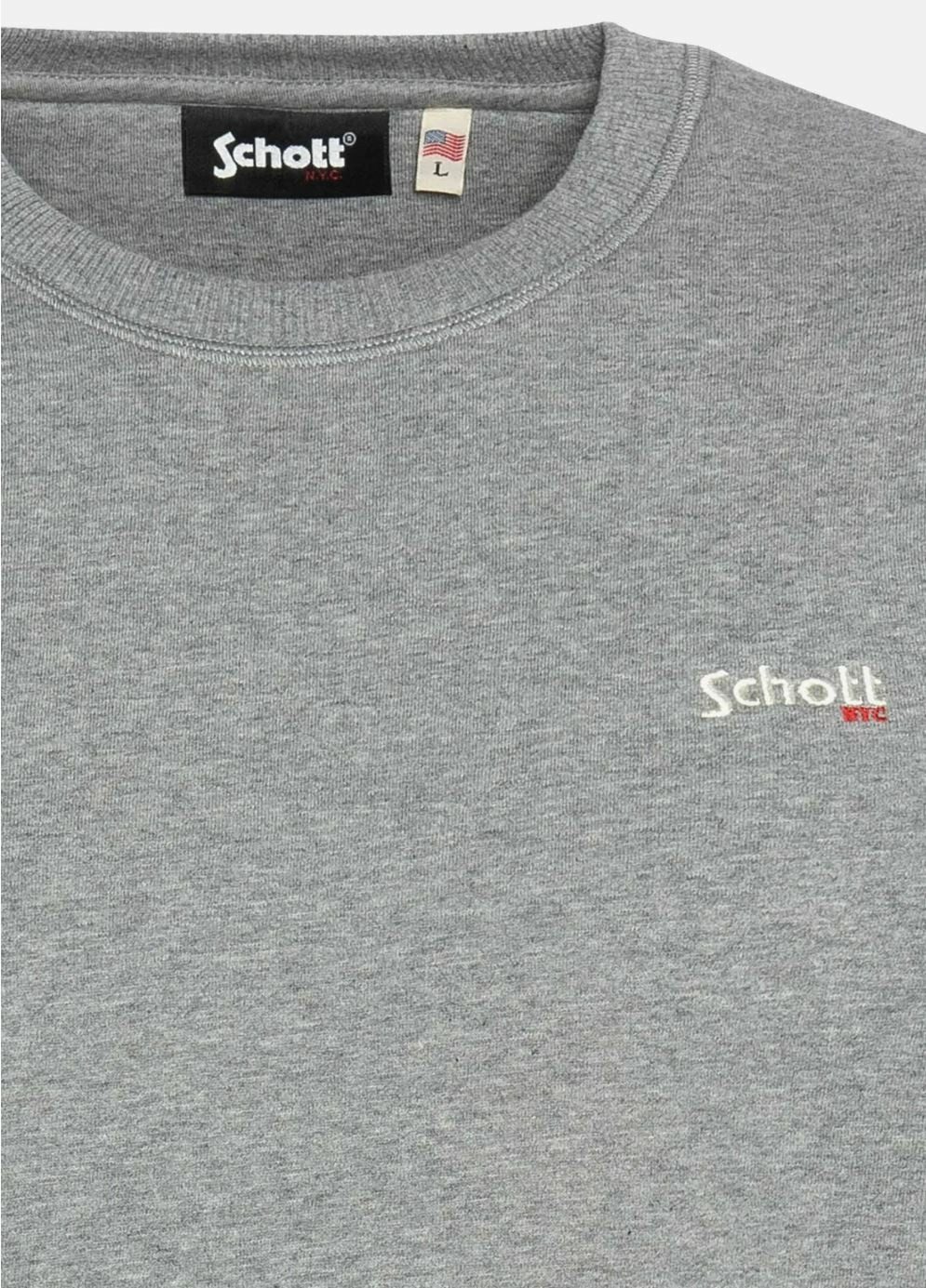 SCHOTT Sweater Sweatshirt für Herren (1-tlg., keine Angabe)