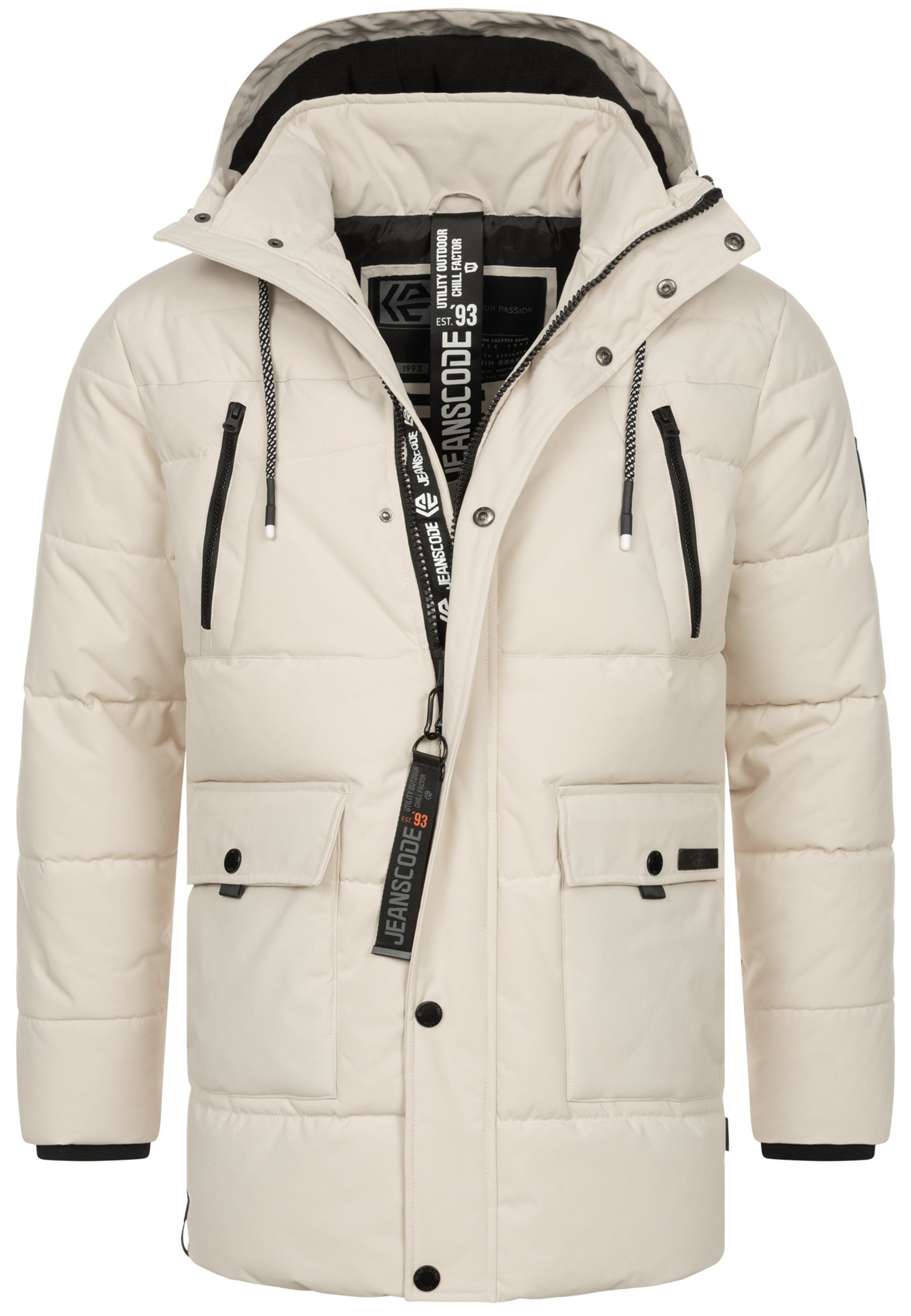Indicode Steppjacke Herren INWess Herrenjacke Daunen-Optik günstig online kaufen