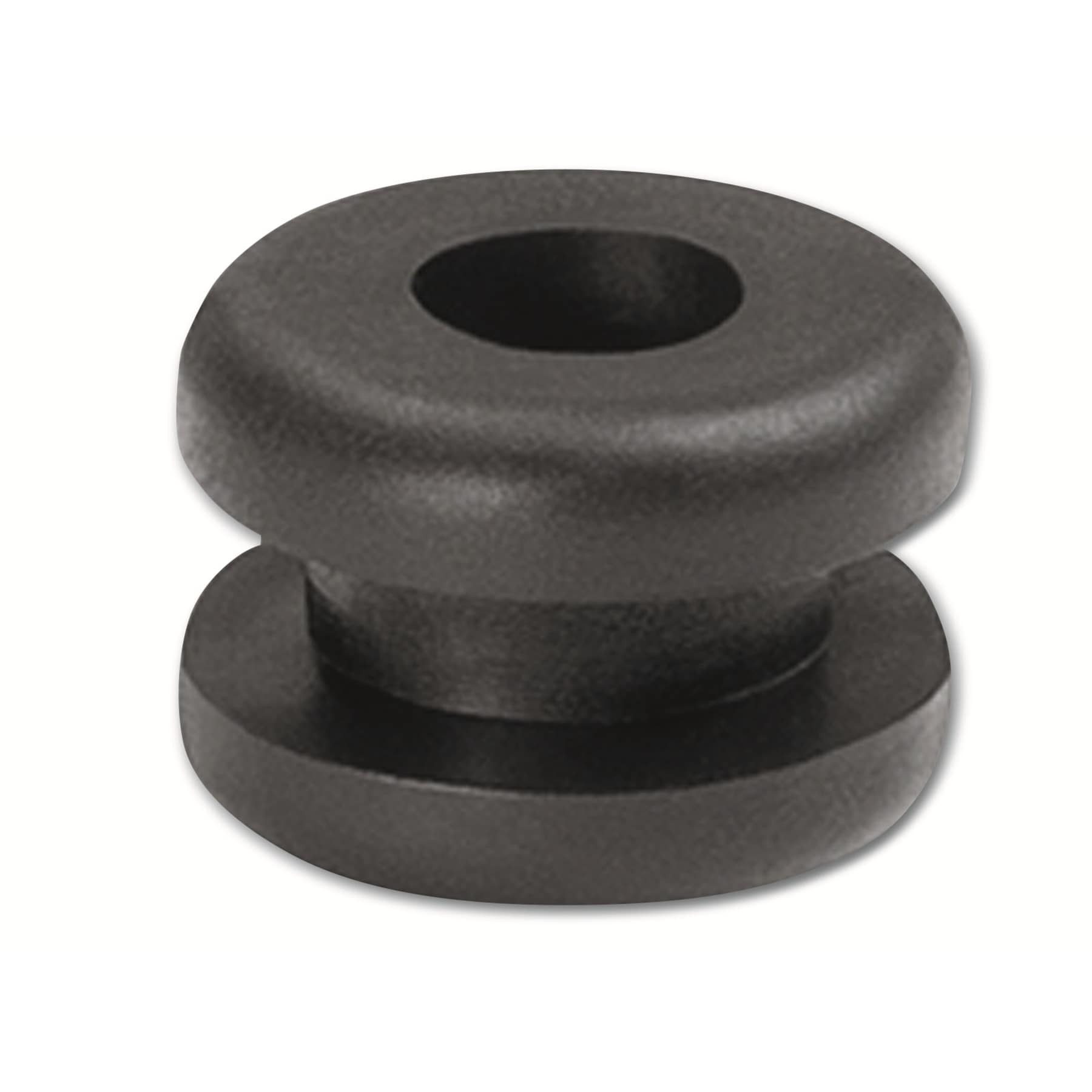 HellermannTyton Kabeldurchfuhr HELLERMANNTYTON Durchführungstülle, 633-02020, Schwarz, PVC, ∅ 4 mm, 1