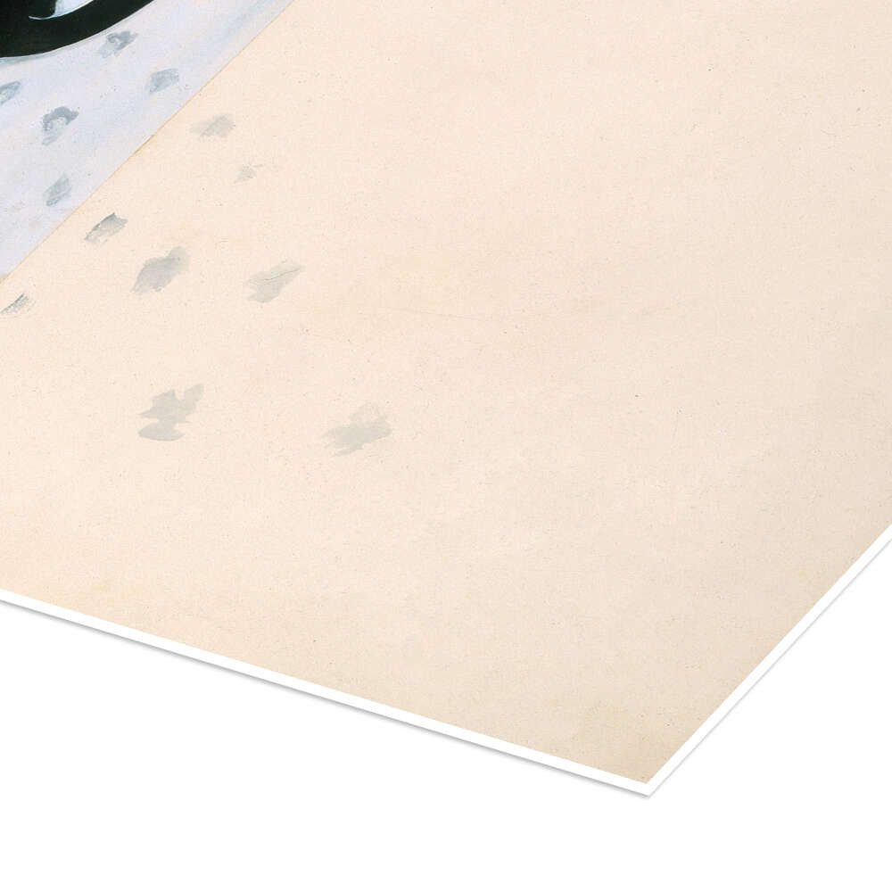 Posterlounge Wandbild Schwarze Katzen im Schnee, Louis Wain, erhältlich als Poster, Leinwandbild, Wandsticker oder Acrylglasbild